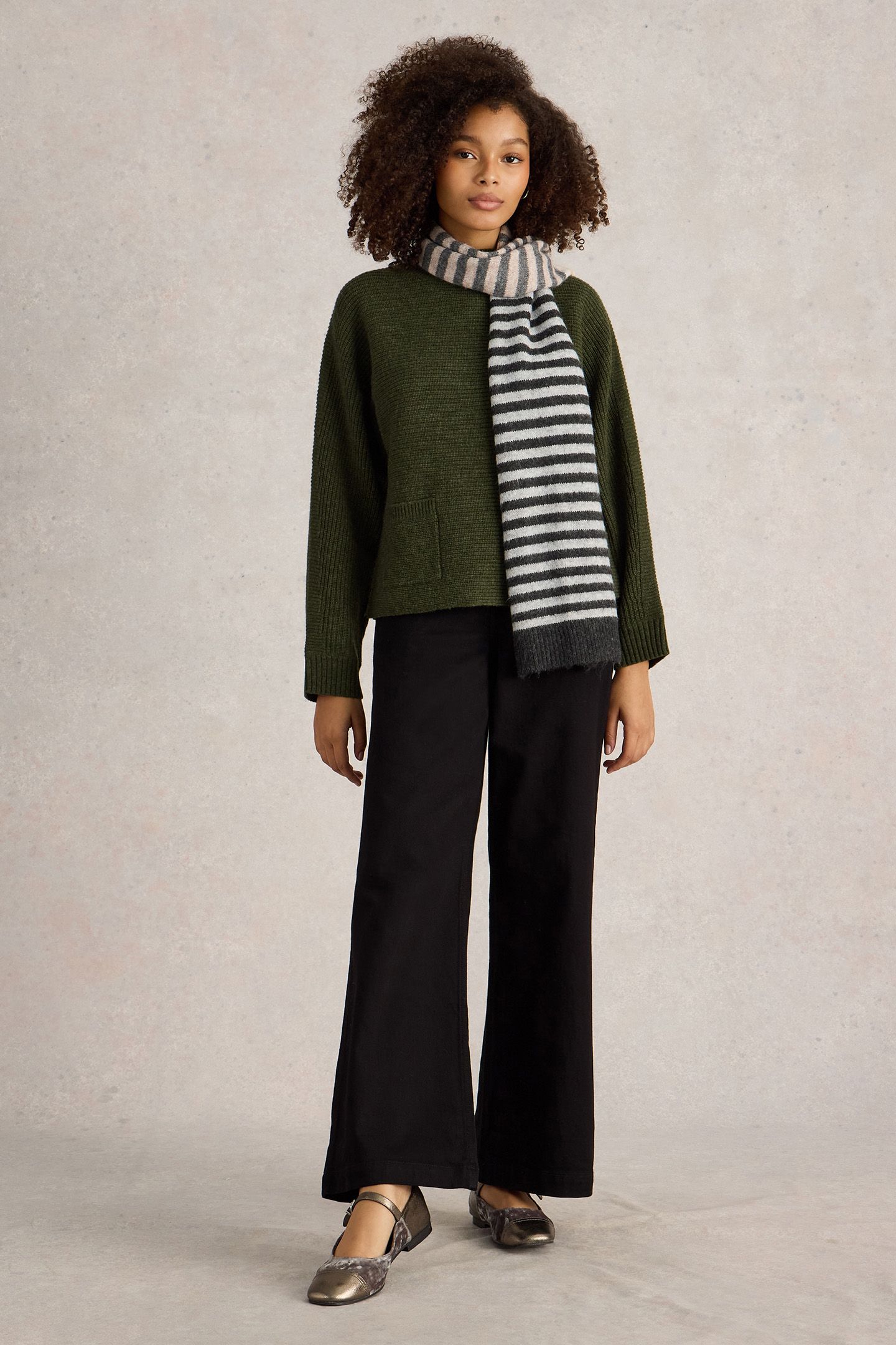 CARLI JUMPER KHAKI GREEN 3