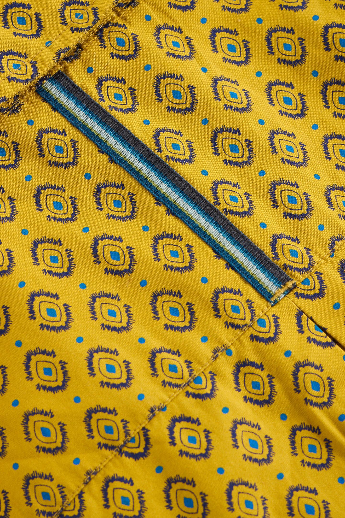 TILE PRINTED SHIRT YELLOW MULTI 6