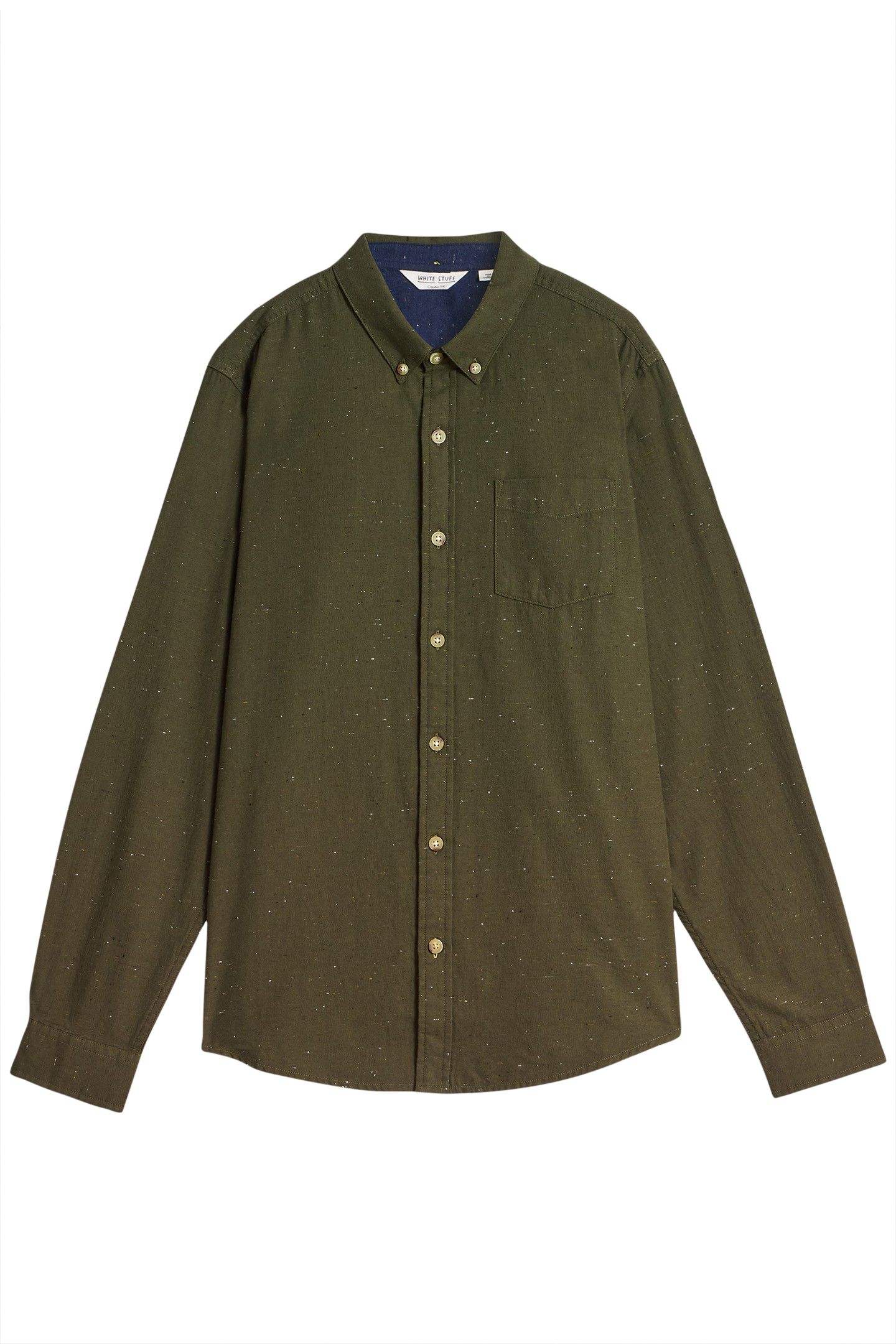 NEP OXFORD SHIRT KHAKI GREEN 4