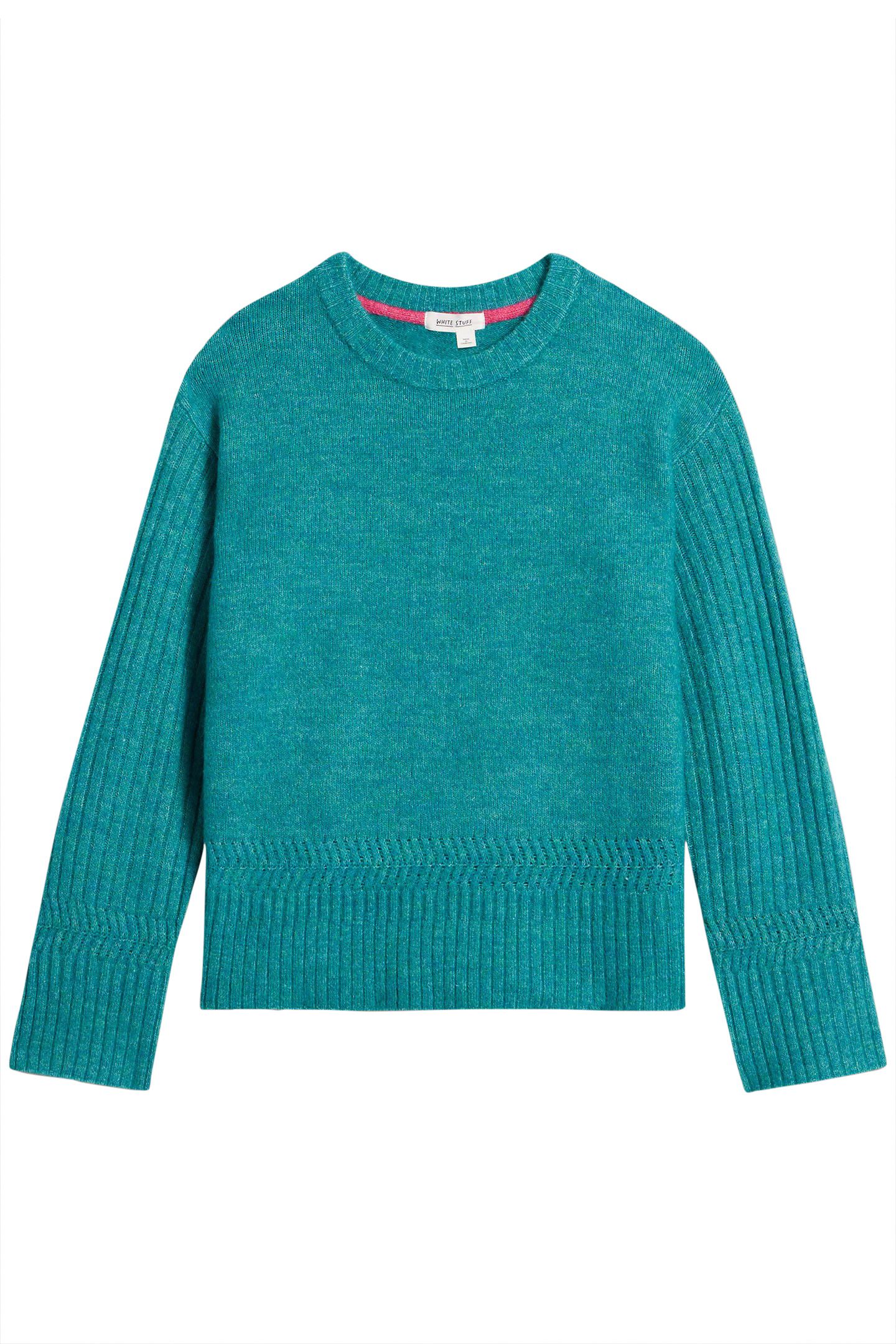 SOPHIA JUMPER BRIGHT TEAL 1