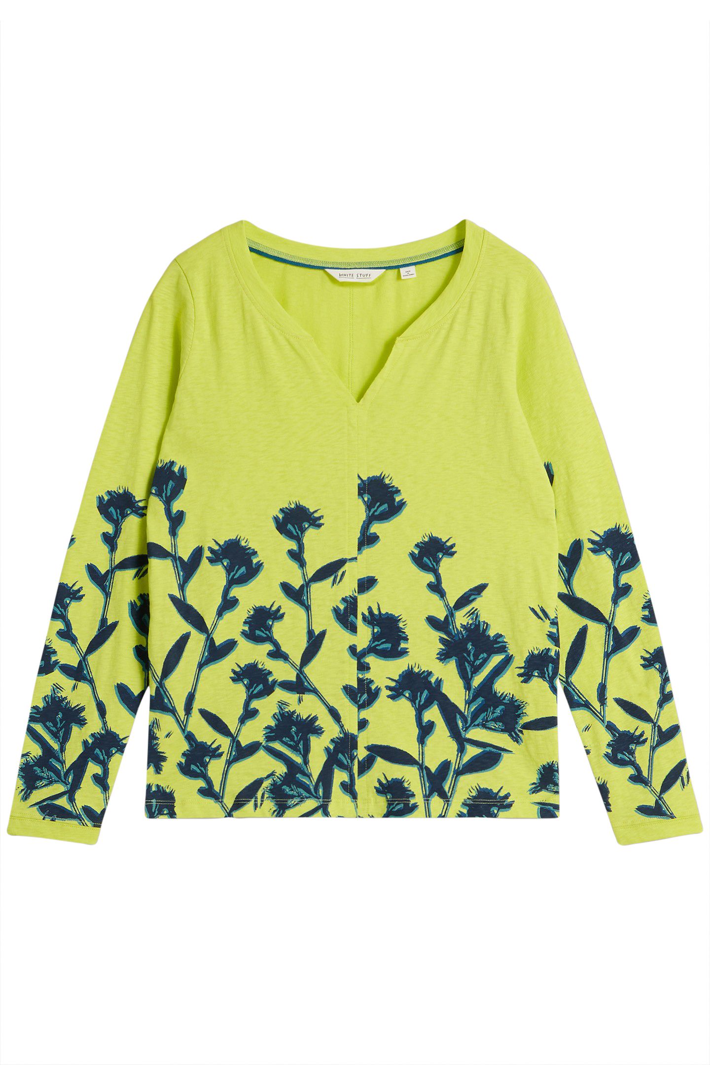 NELLY LS TEE YELLOW MULTI 3