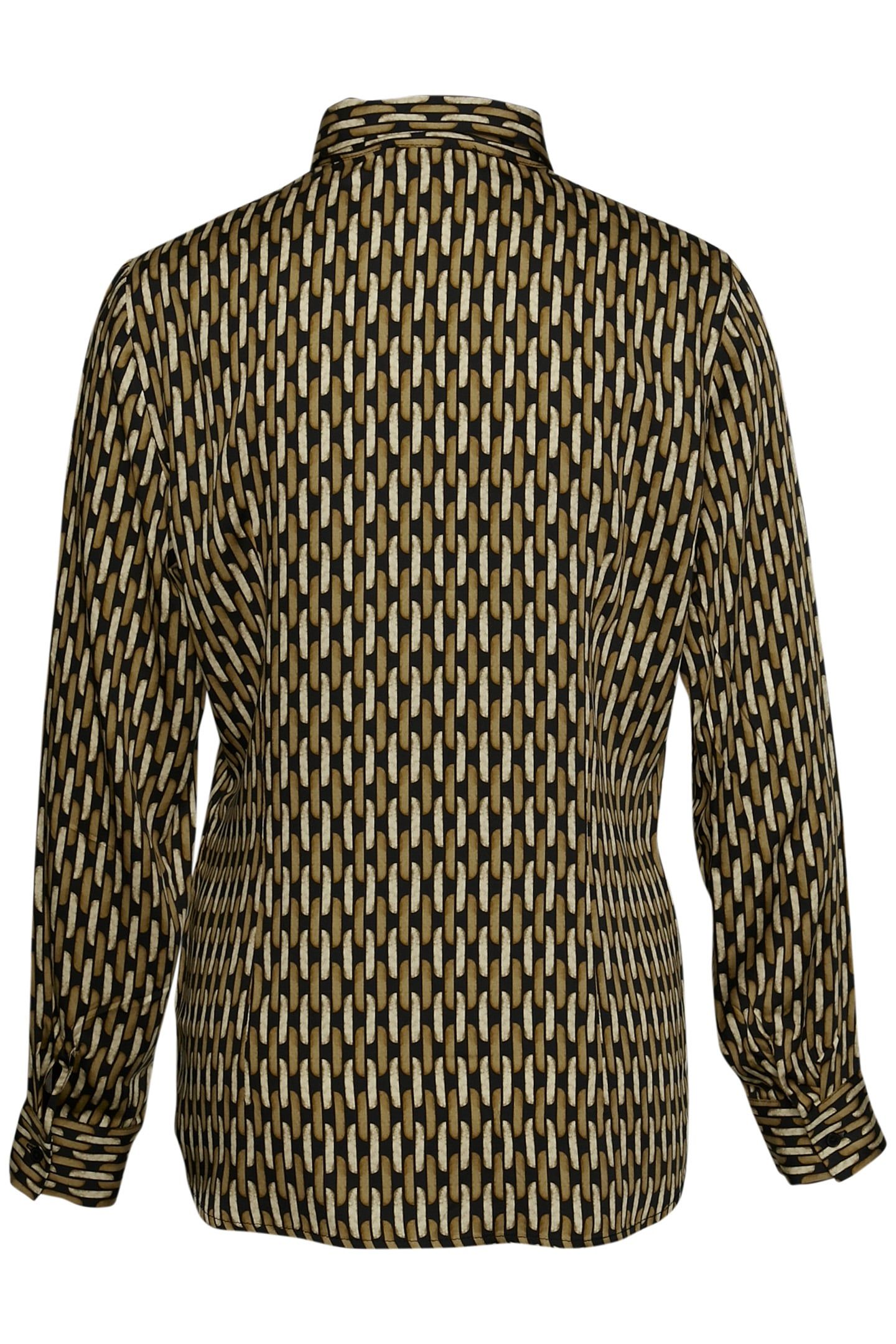 RELAXED CLASSIC SHIRT IN BROWN 2