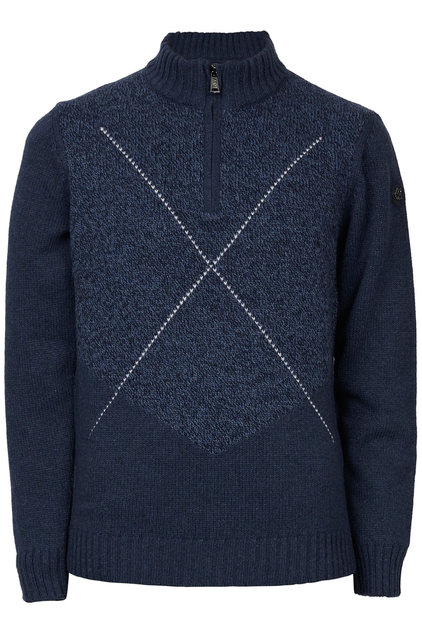 CUSTOM FIT MOCK NECK PULLOVER 4