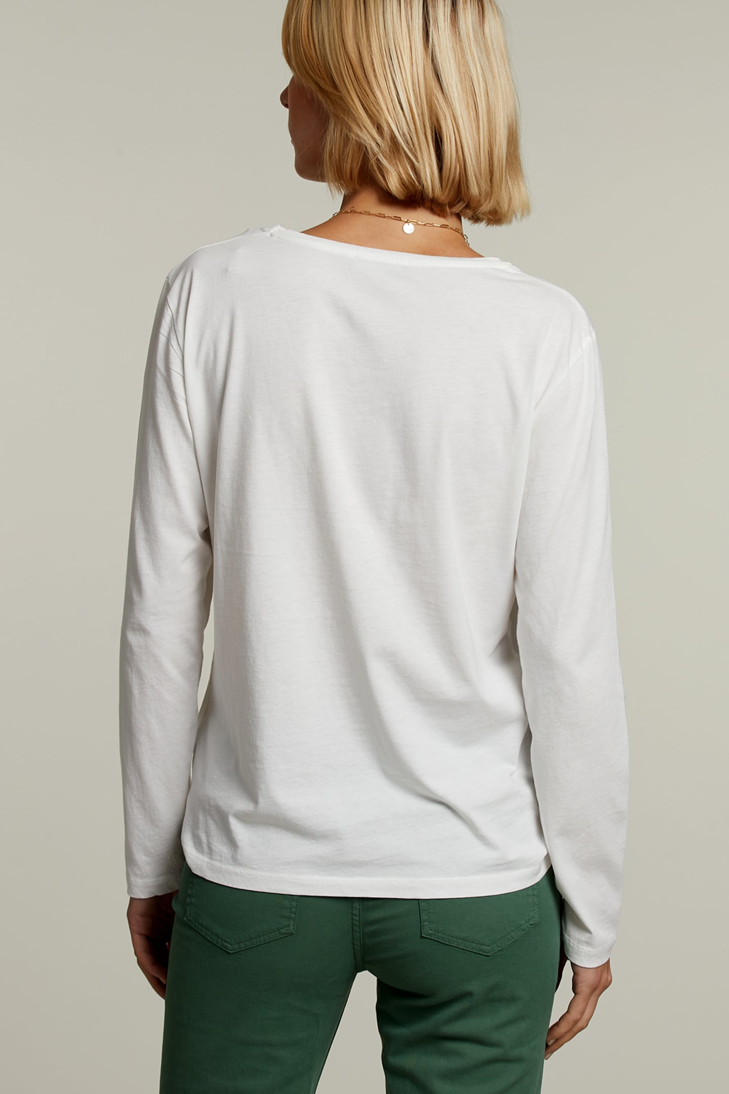 OFF WHITE CREW NECK T-SHIRT 2
