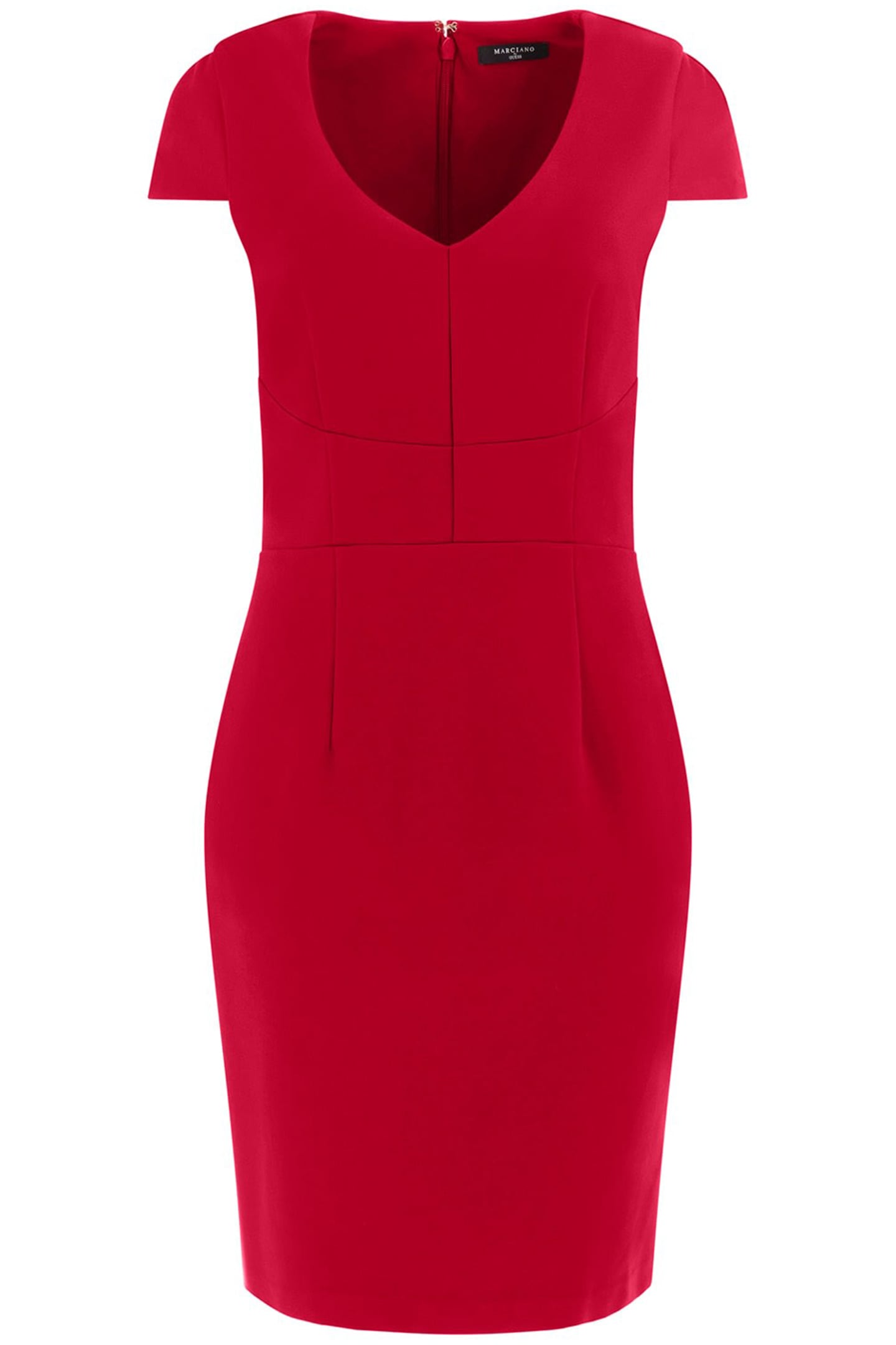 MARCIANO BY GUESS ODETTE DRESS GROUNDED FLAME 4