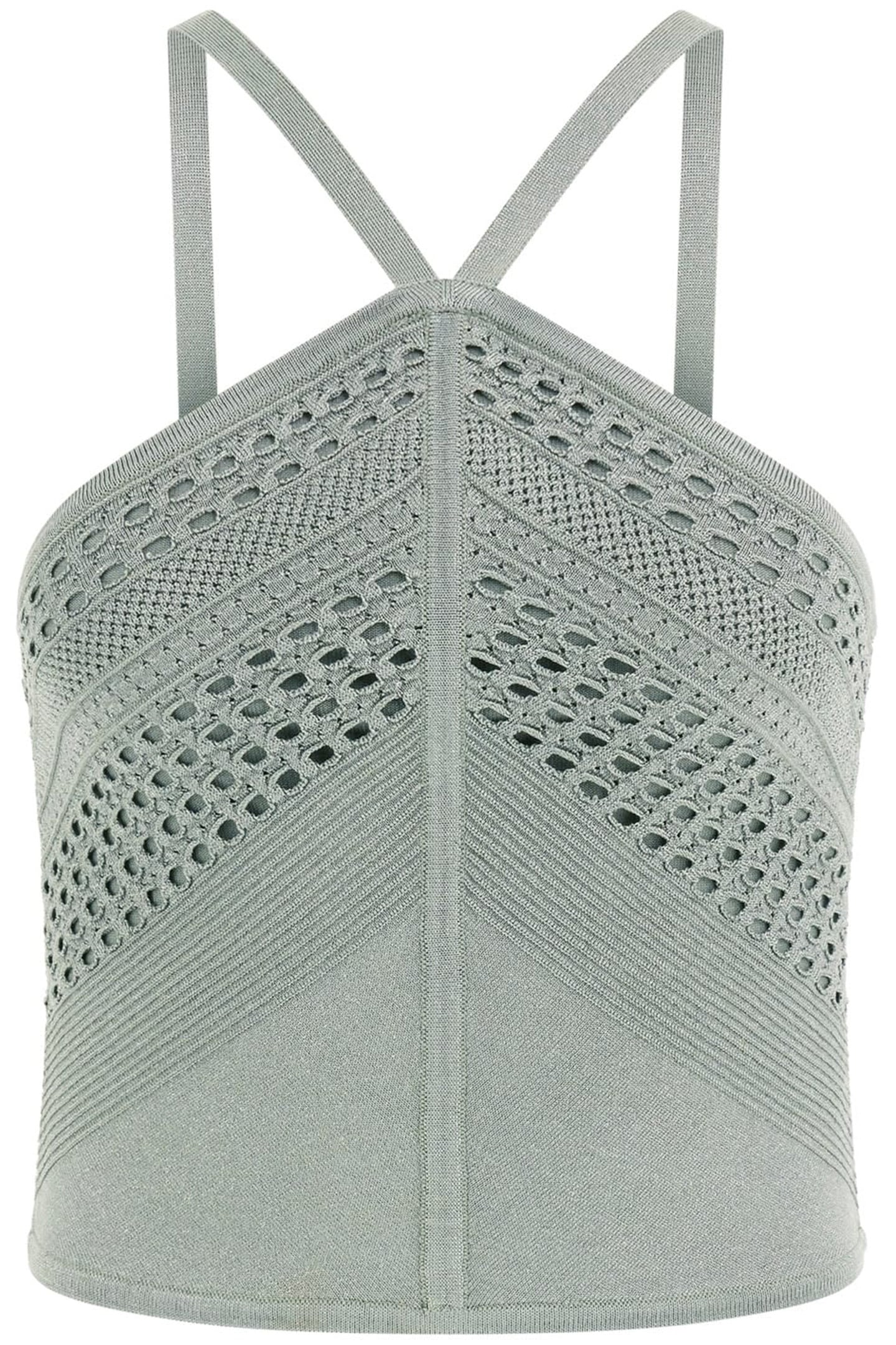 MARCIANO BY GUESS HENLEY STRAPS CROP T MALIBU SAGE MULTI 4