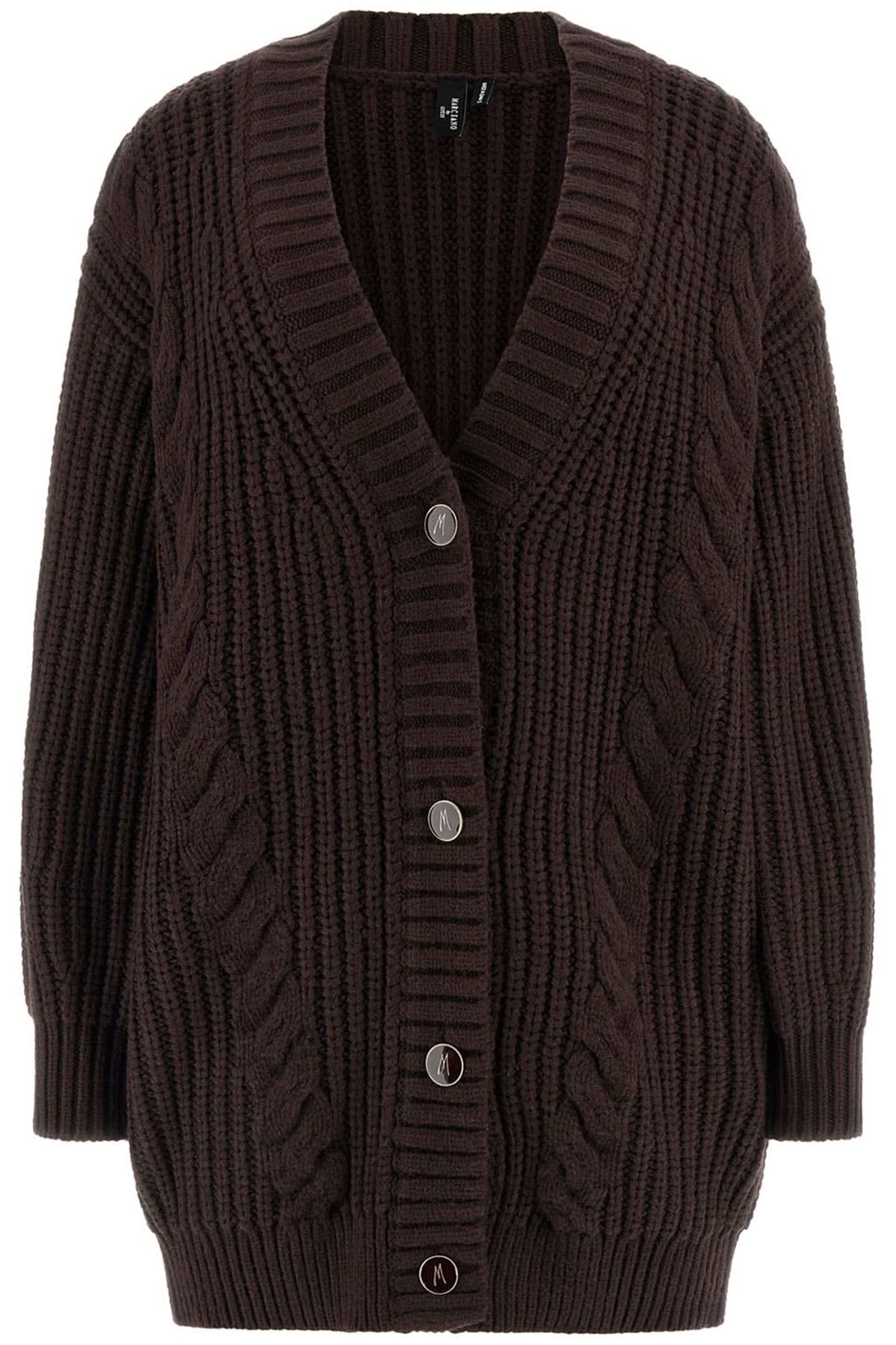 MARCIANO BY GUESS CHO OVER CARDI SWTR REGAL BROWN 4