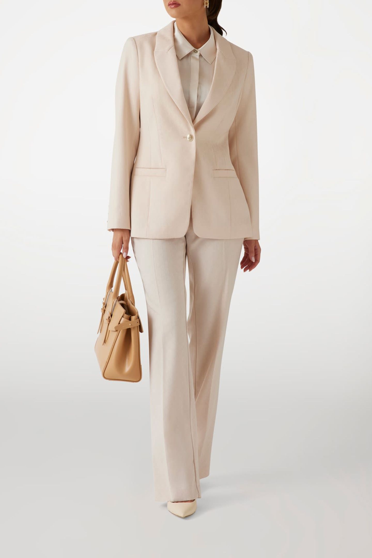MARCIANO BY GUESS BLANCA BLAZER MUTED STONE MONOGRAM 3
