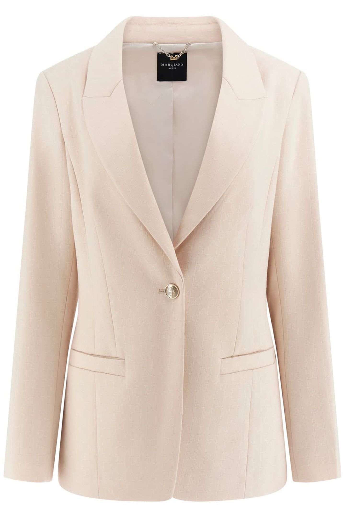 MARCIANO BY GUESS BLANCA BLAZER MUTED STONE MONOGRAM 4