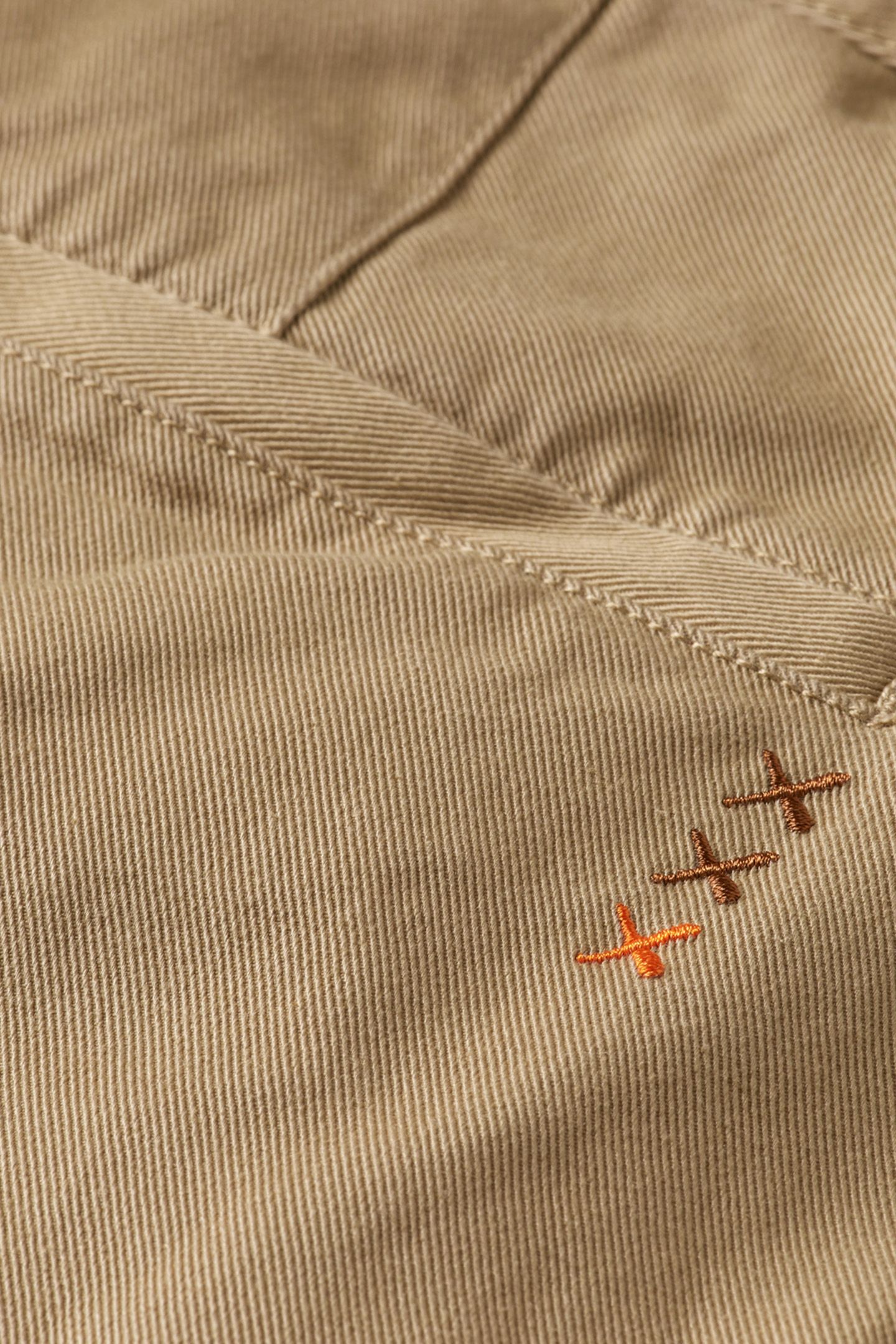 LOOSE TAPERED COTTON-TWILL CARGO PANT DESERT SAND 9