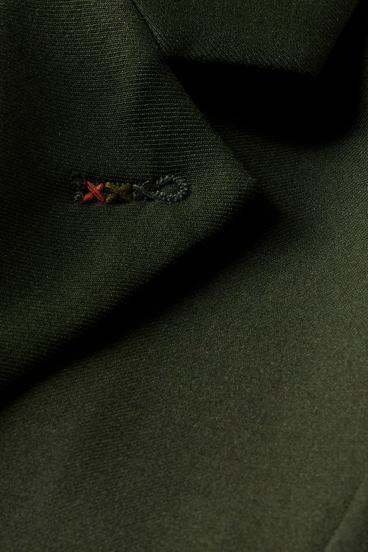 UNCONSTRUCTED RELAXED WOOL-BLEND BLAZER HERITAGE GREEN 3
