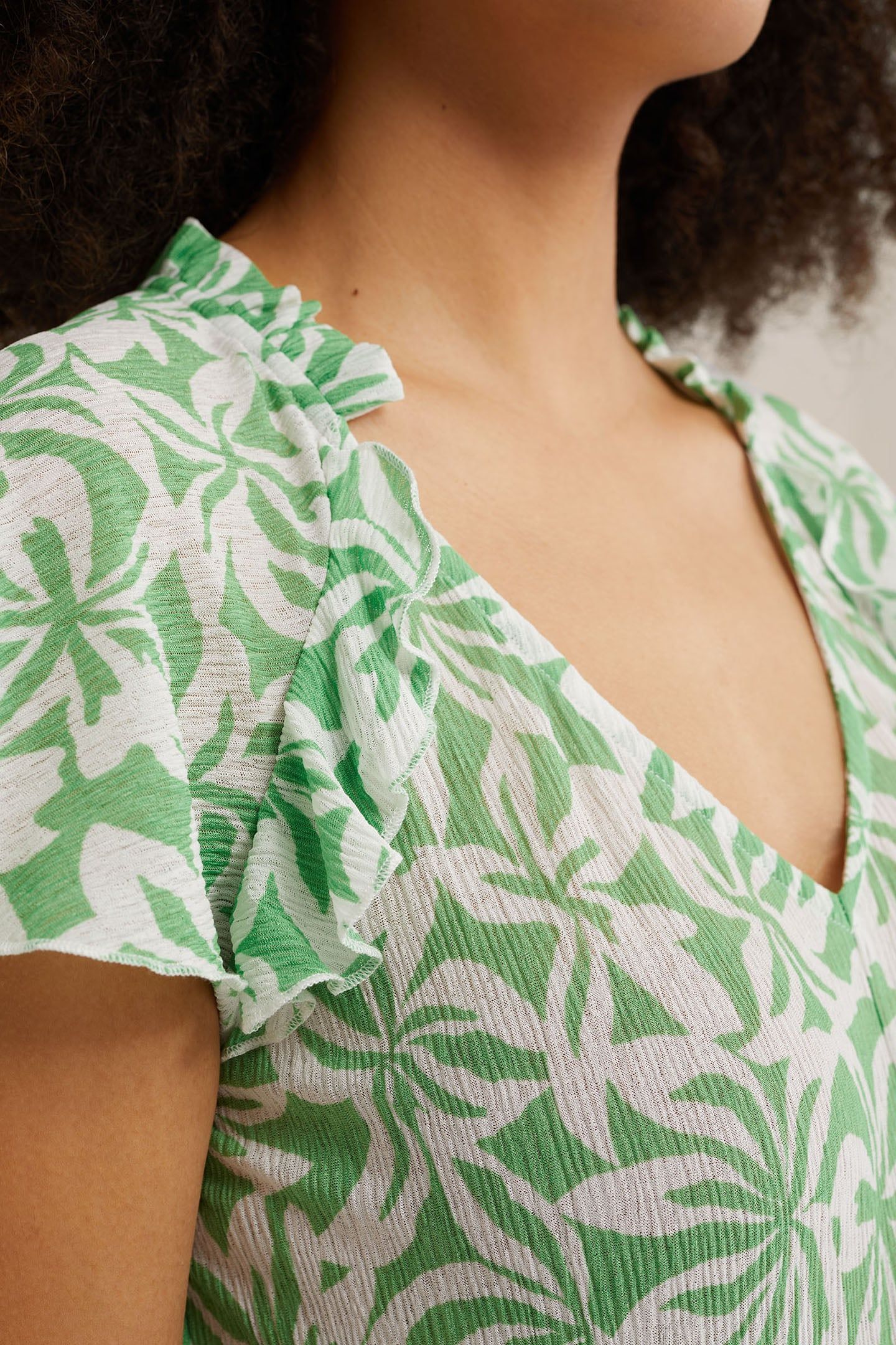 DRESS MIDI GREEN 5