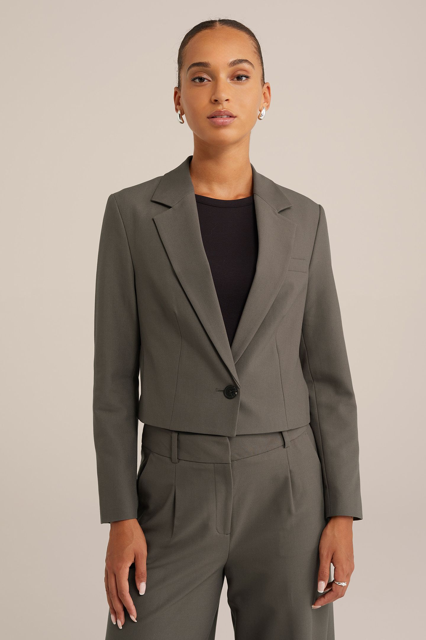 BLAZER GREYISH GREEN 1