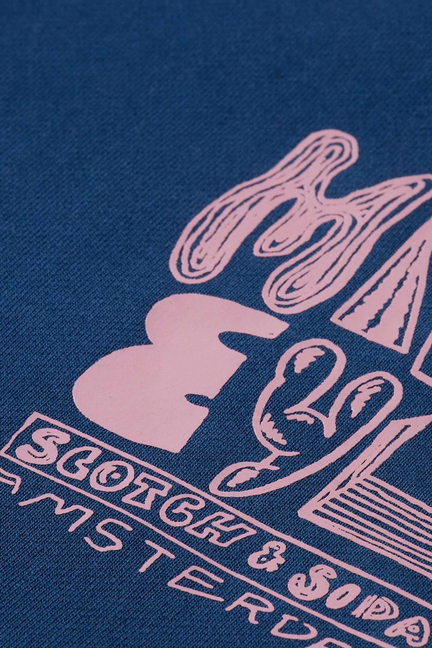LEFT CHEST ARTWORK SWEATSHIRT HERITAGE BLUE 9