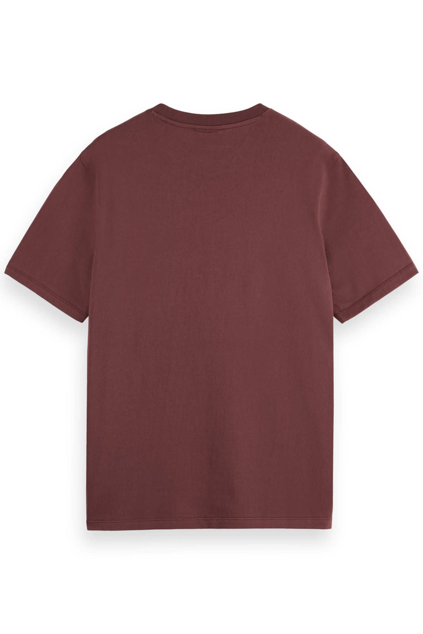 CHEST ARTWORK T-SHIRT RICH MAHOGANY 5