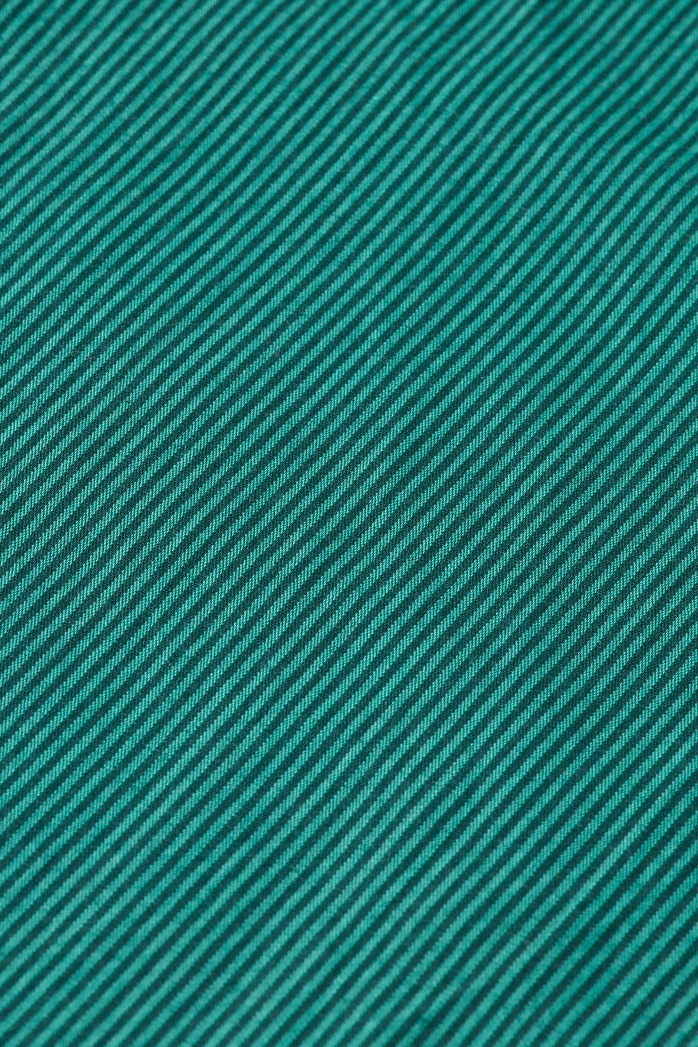ESSENTIAL POPLIN STRIPE GREEN STRIPE 9