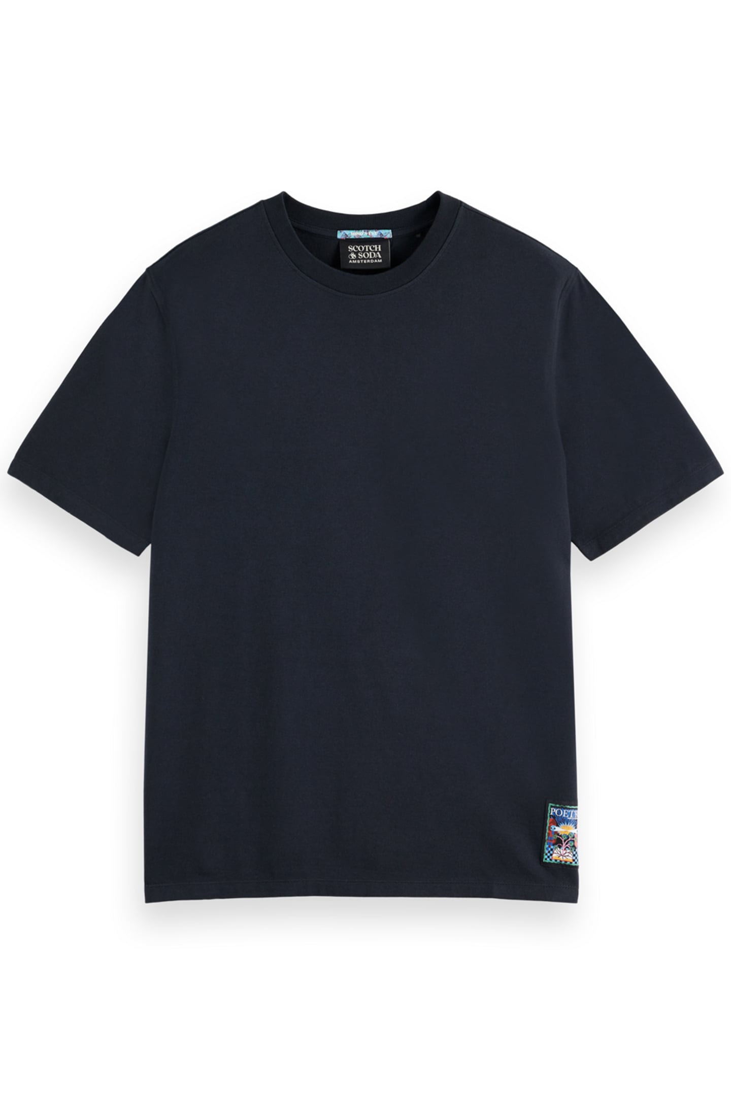 REGULAR FIT FRONT BACK ARTWORK T-SHIRT BLACK 4
