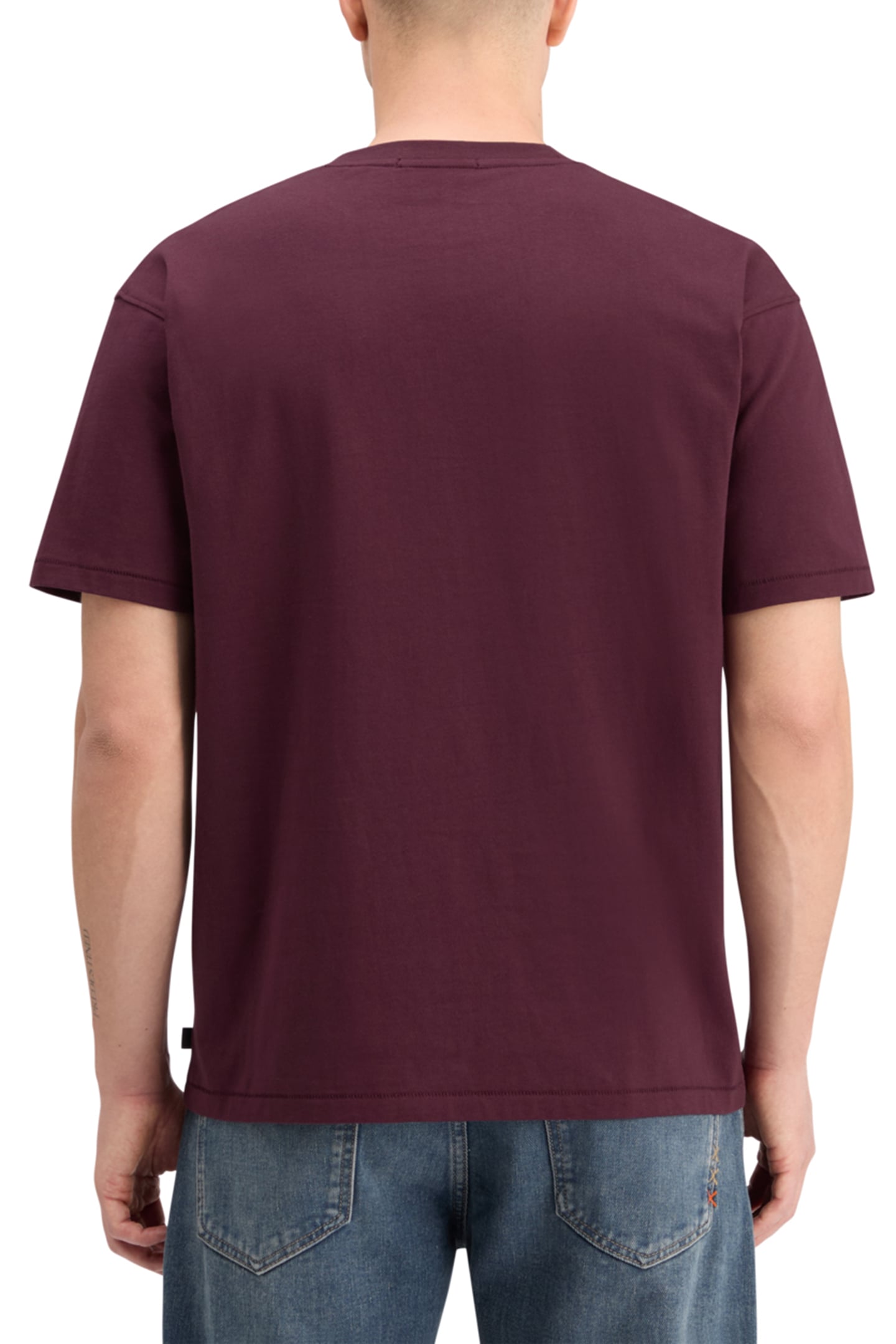 ELEVATED ARTWORK T-SHIRT DARK GRAPE 2