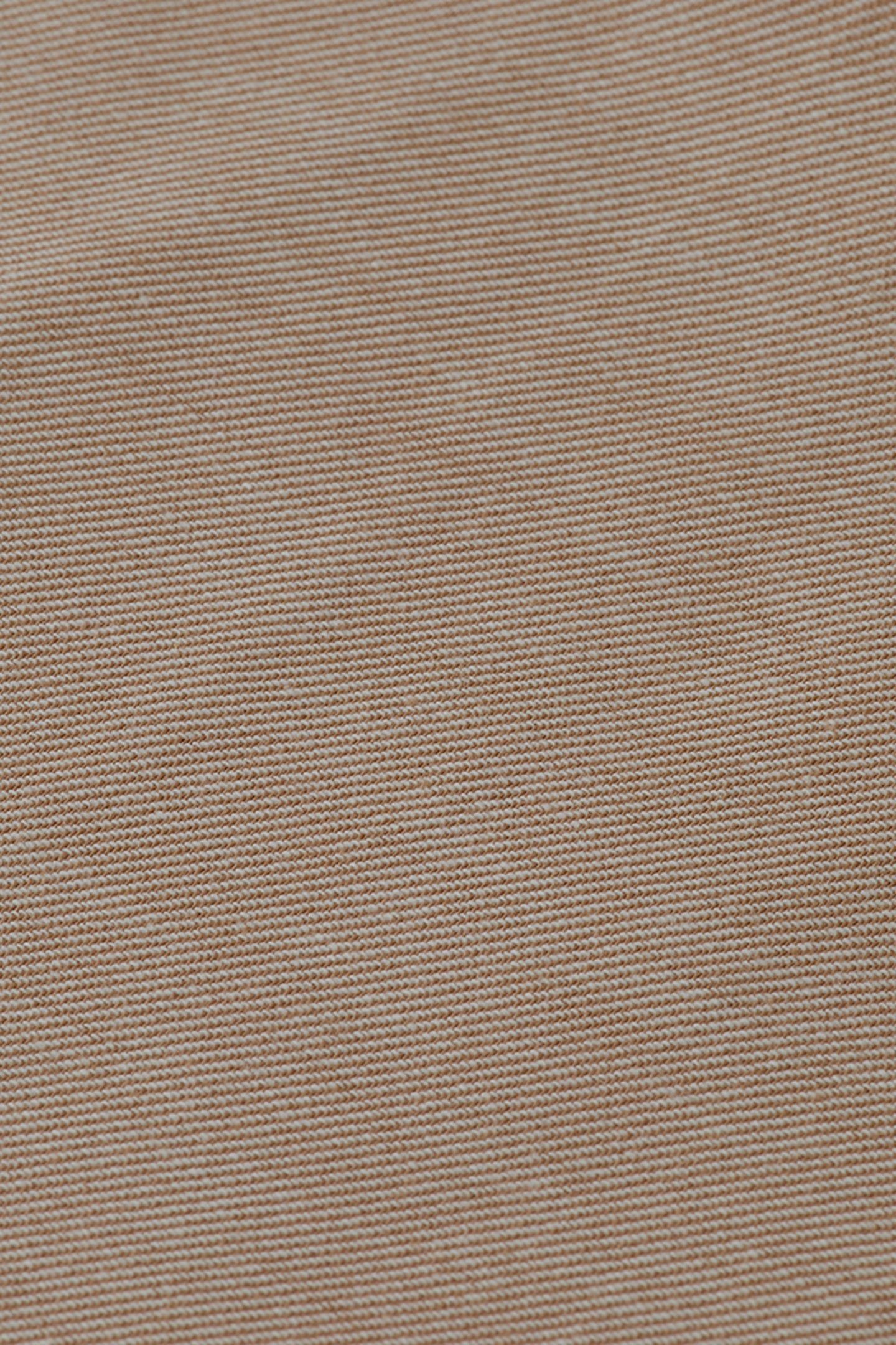 FLAT FRONT Y/D PANT BROWN/GOLD 3