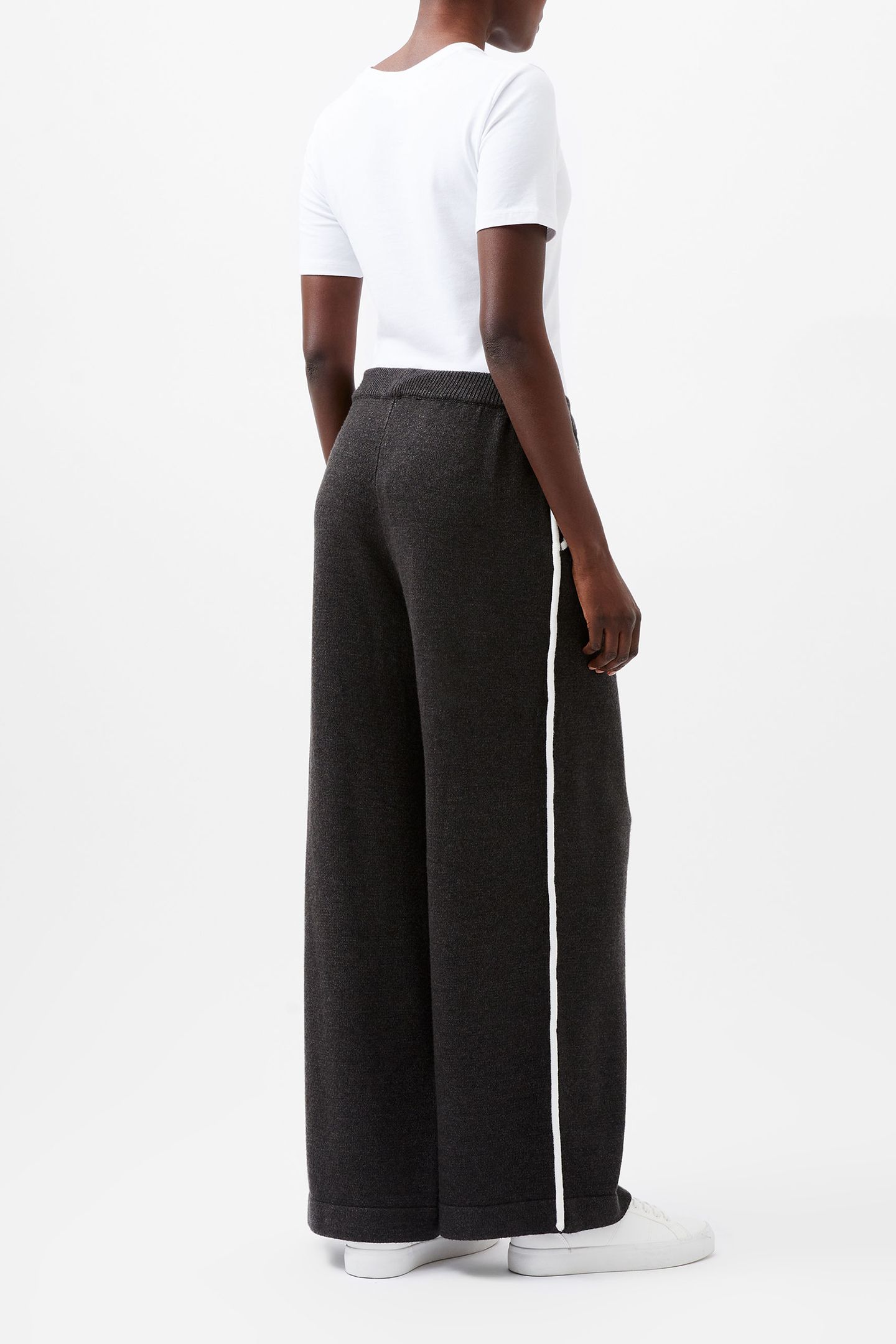 JORDAN TROUSER CHARCOAL/WHITE 2