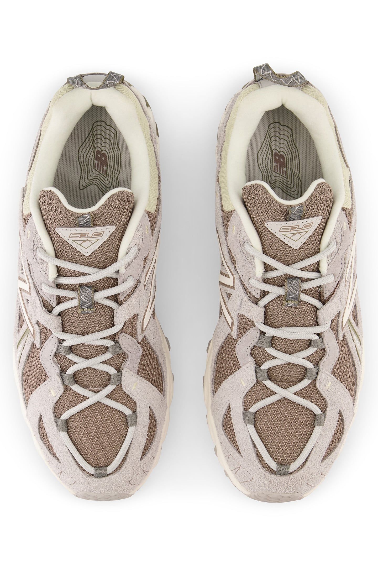 ML610TE SNEAKERS IN BROWN & GREY 3