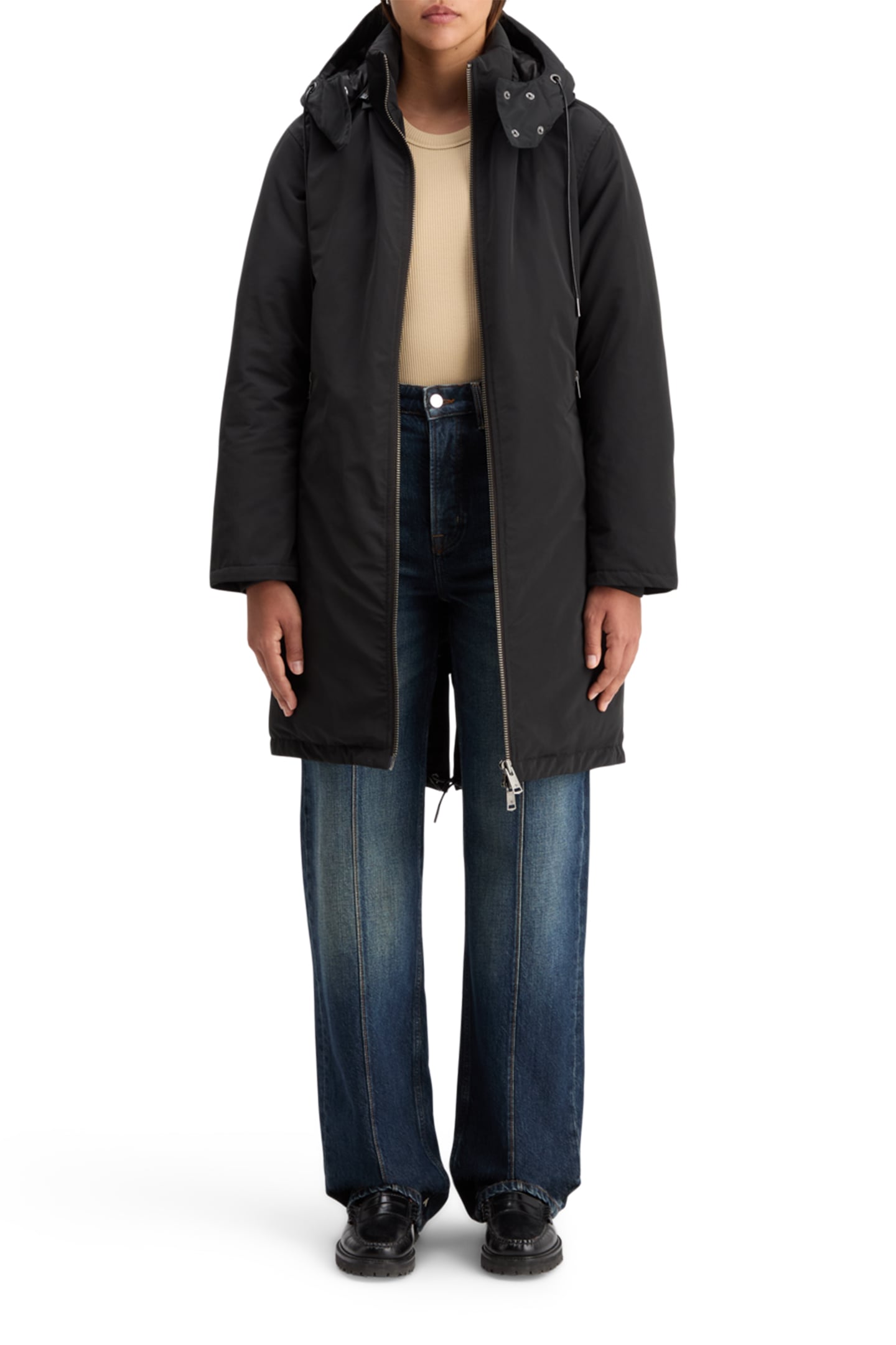 TECHNICAL PARKA EVENING BLACK 6
