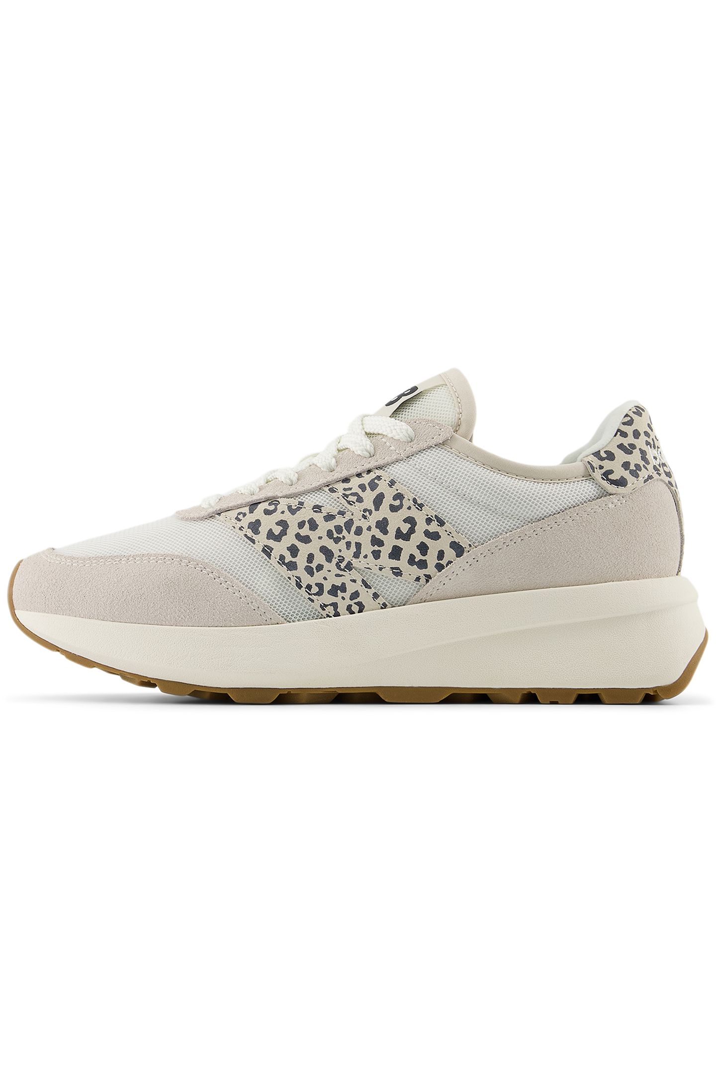 U370LP SNEAKERS IN OFF WHITE & LEOPARD PRINT 6