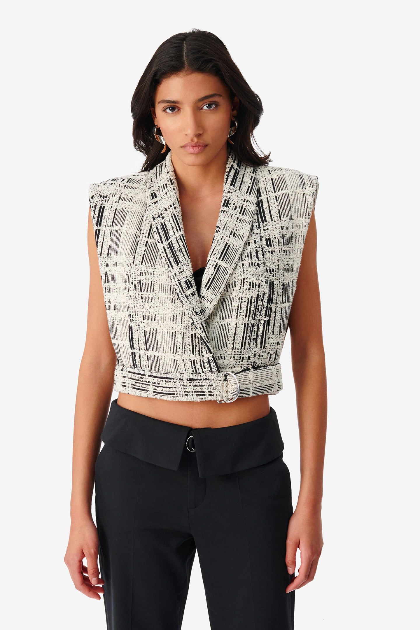 QUIRA ECRU/BLACK 1
