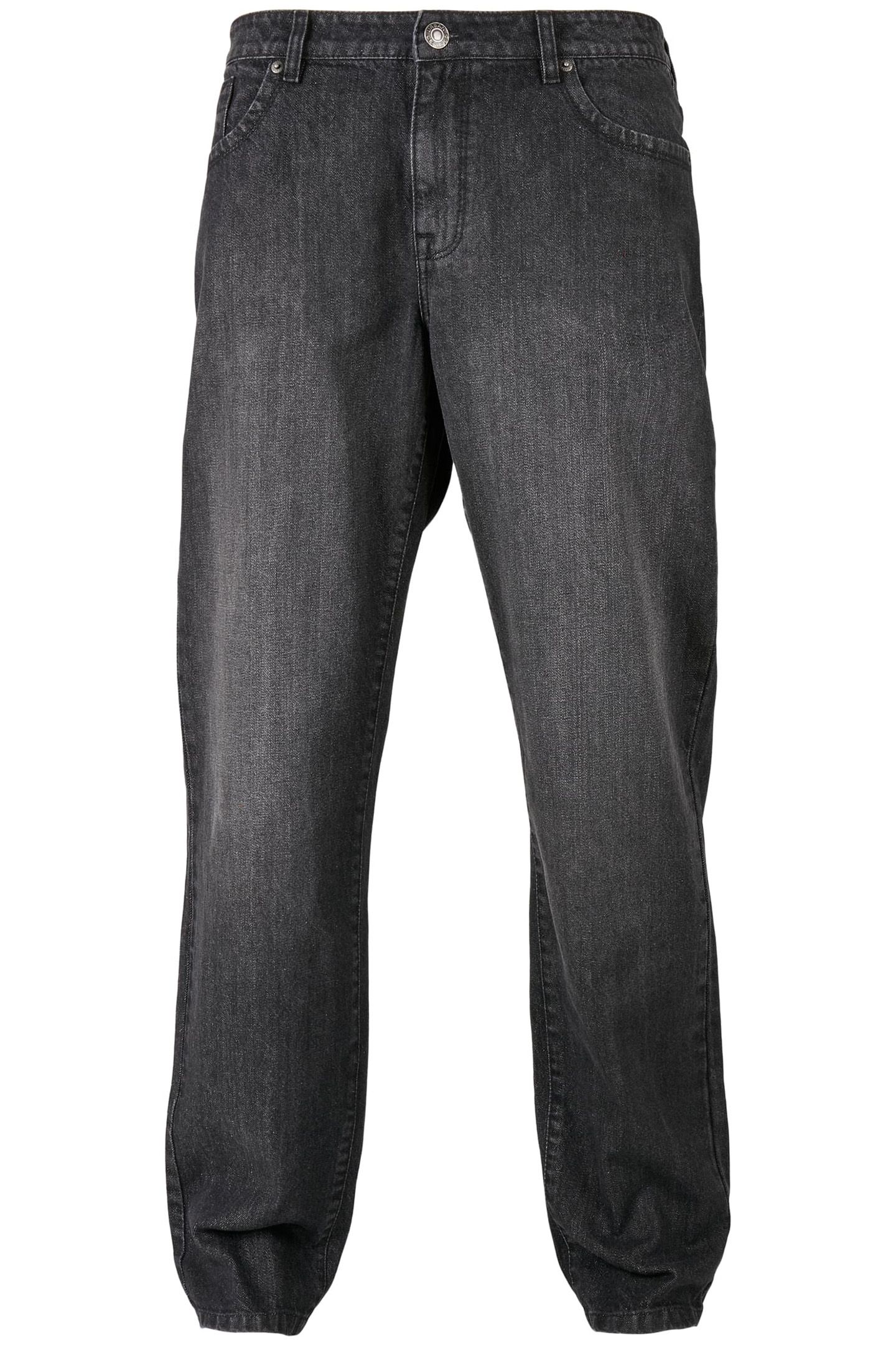 LOOSE FIT JEANS REAL BLACK WASHED 1