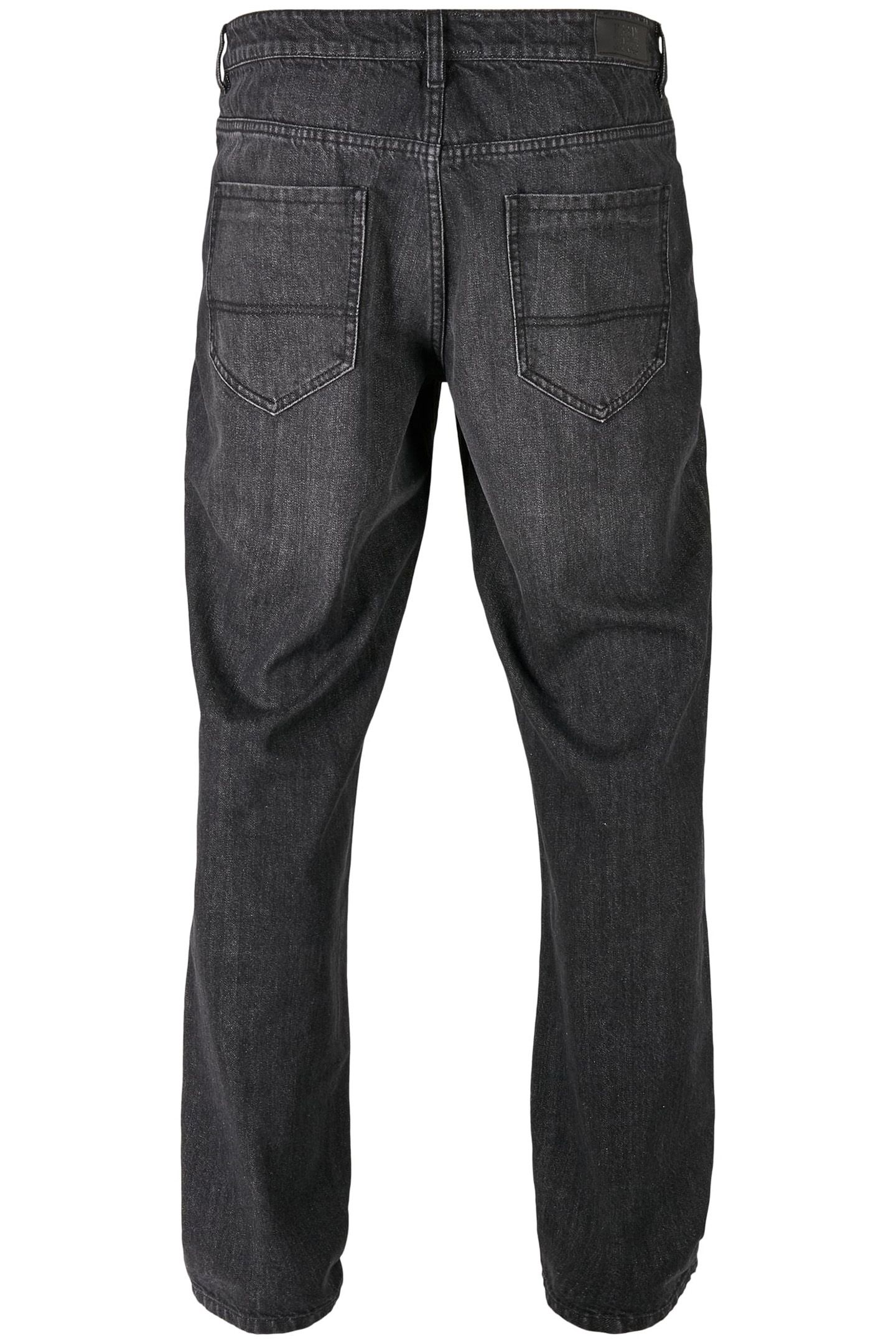 LOOSE FIT JEANS REAL BLACK WASHED 2