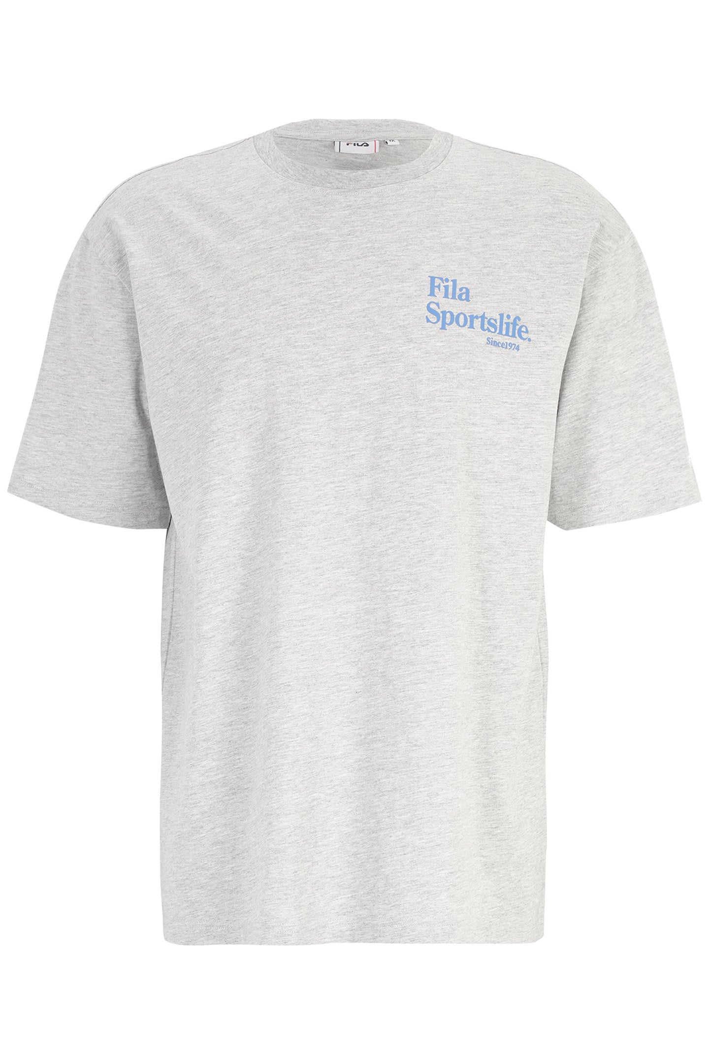 LENS LOOSE TEE LIGHT GREY MELANGE 4