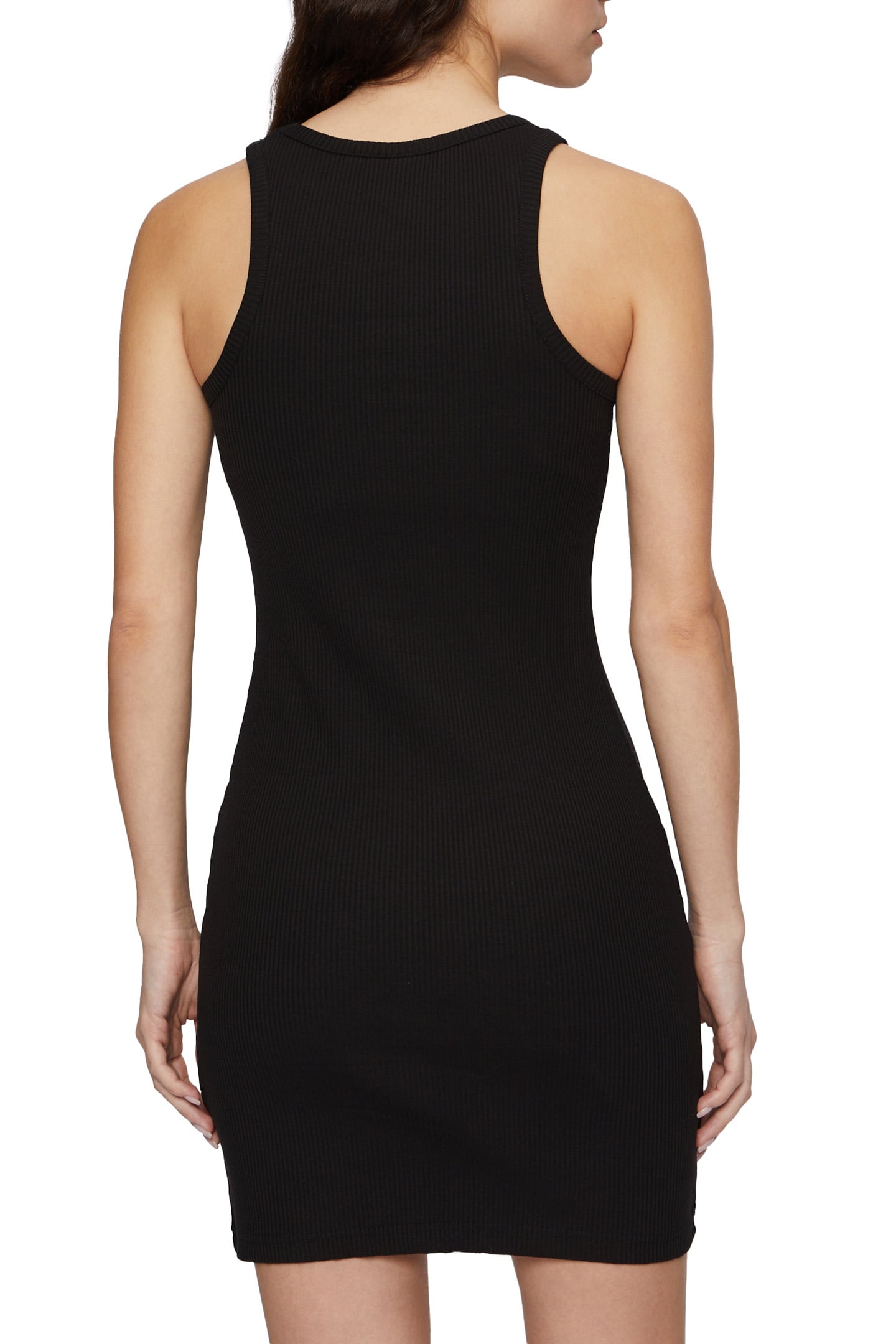 LINKEBEEK SLEEVELESS RIB DRESS BLACK 2