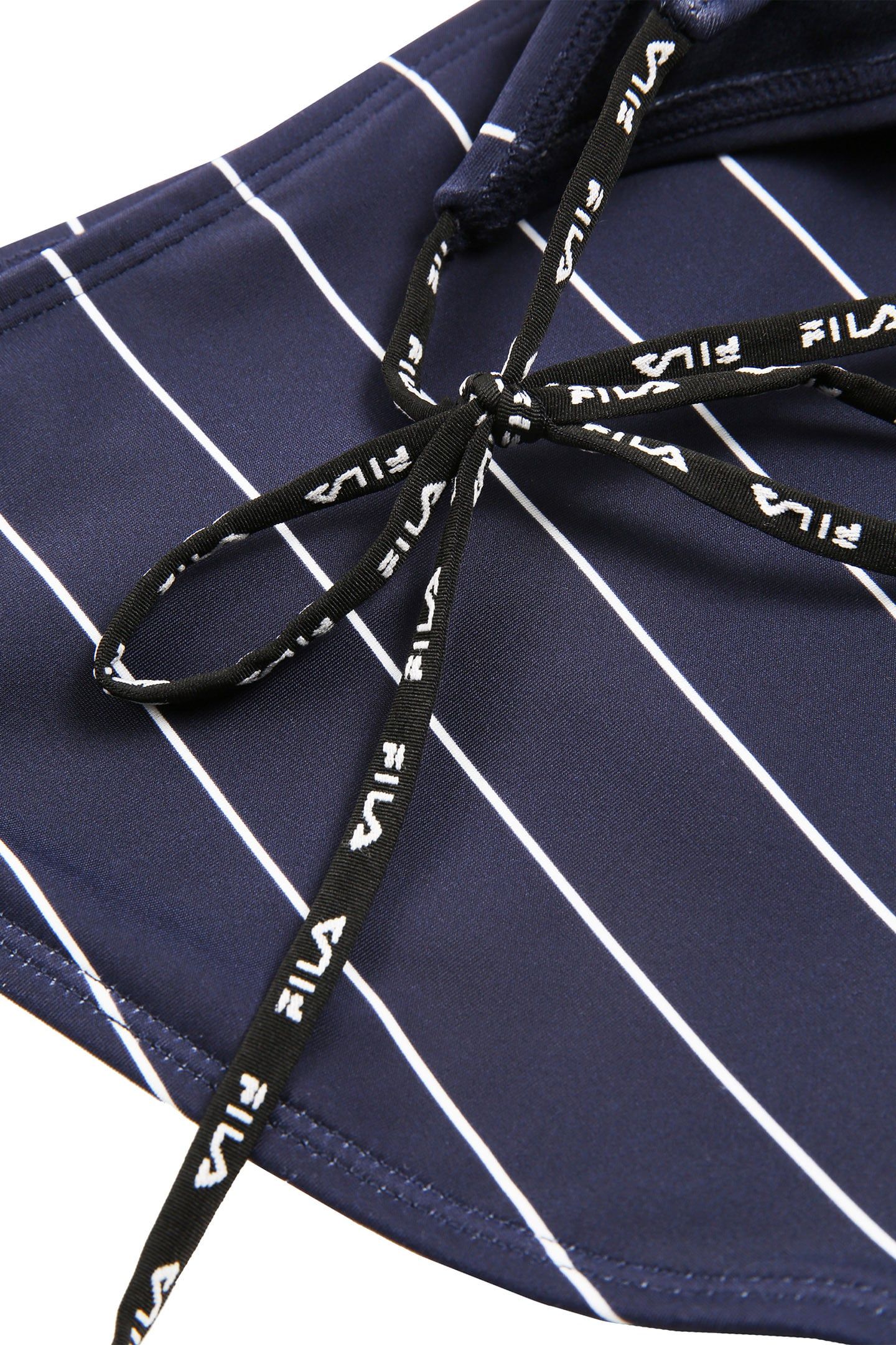 SMILA STRIPED TRIANGLE BIKINI BLACK IRIS/BRIGHT WHITE STRIPE 6