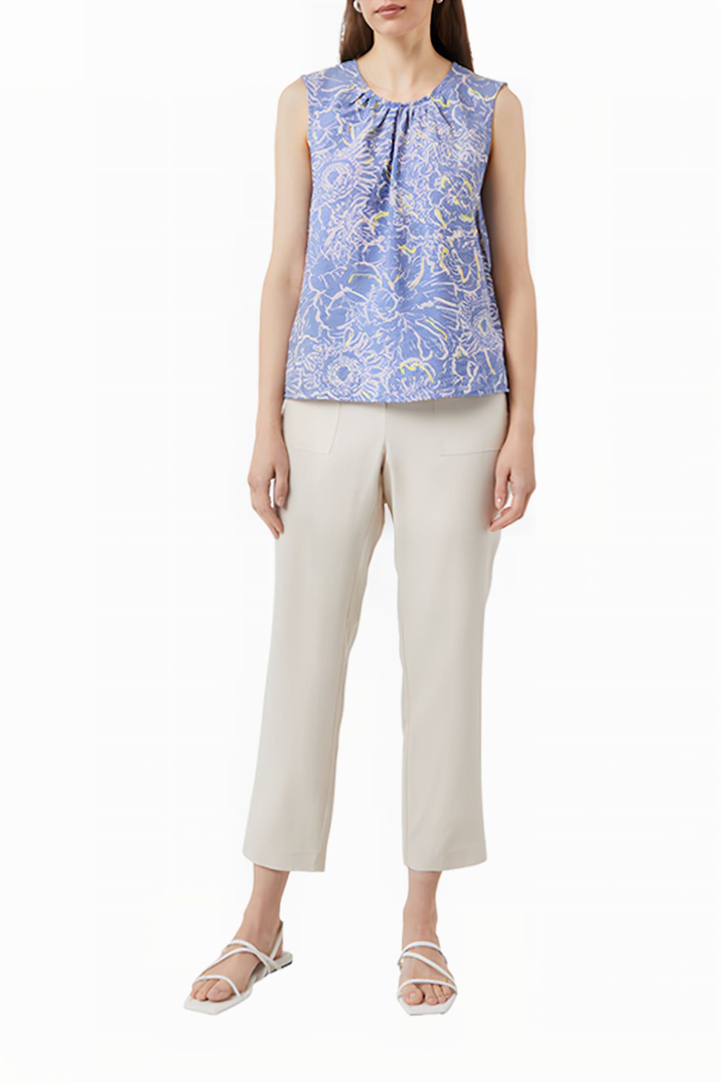 COMMA BLOUSES BLUE 1
