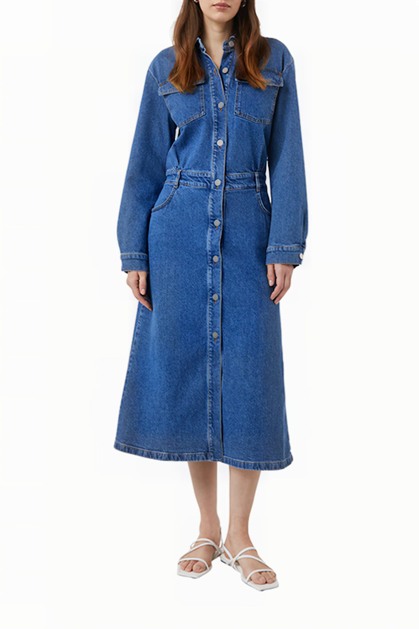 COMMA DRESSES BLUE 1