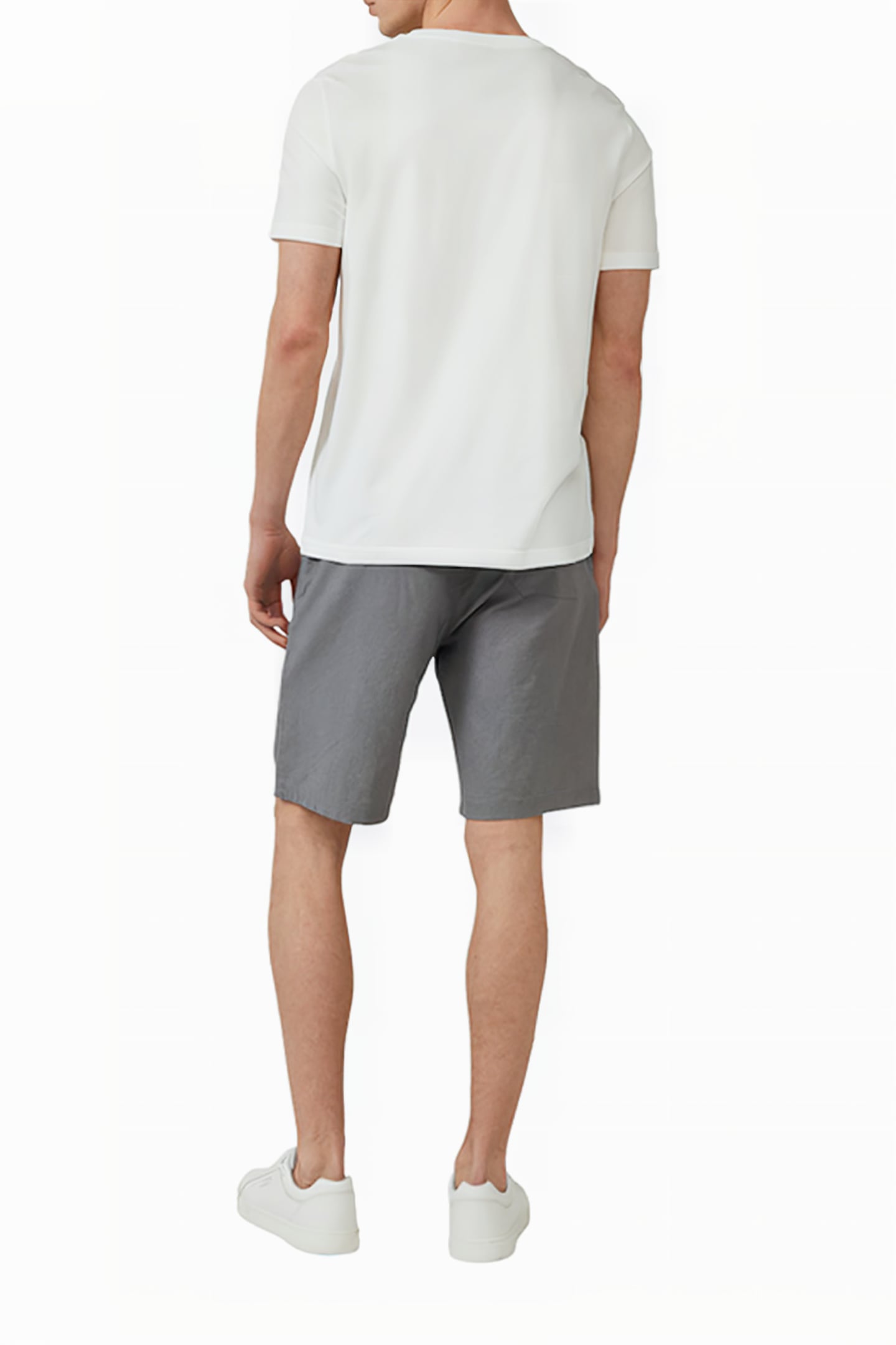 S.OLIVER SHORTS GREY/BLACK 3
