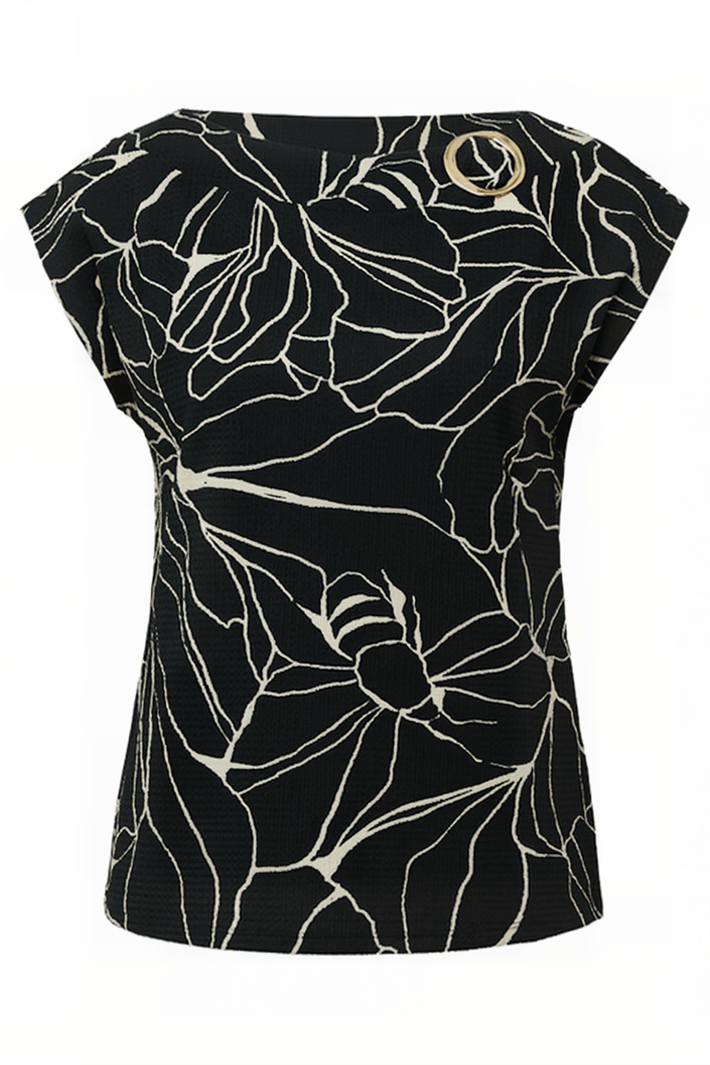 S.OLIVER T-SHIRTS BLACK 4