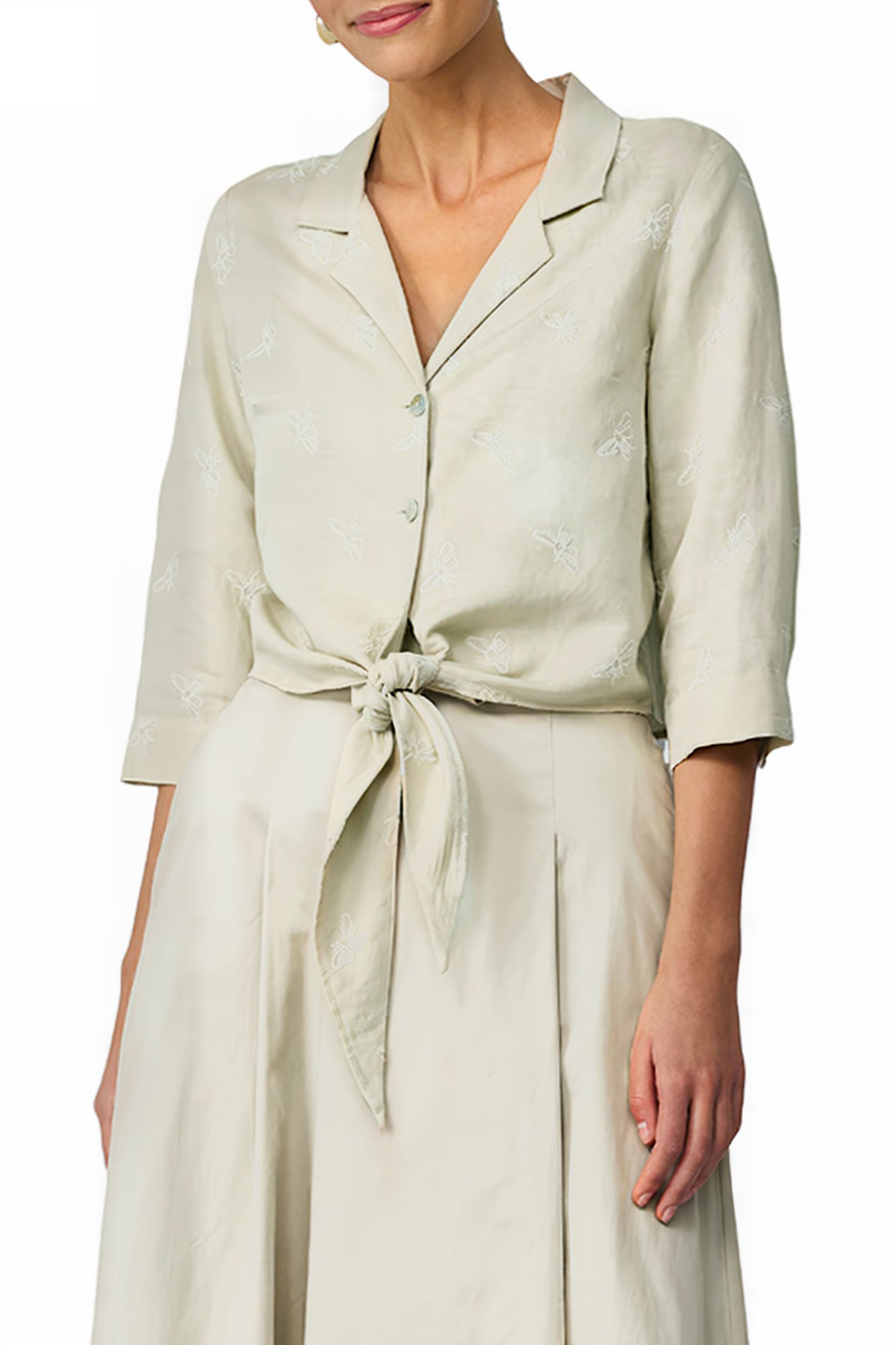 S.OLIVER BLOUSES BEIGE 2