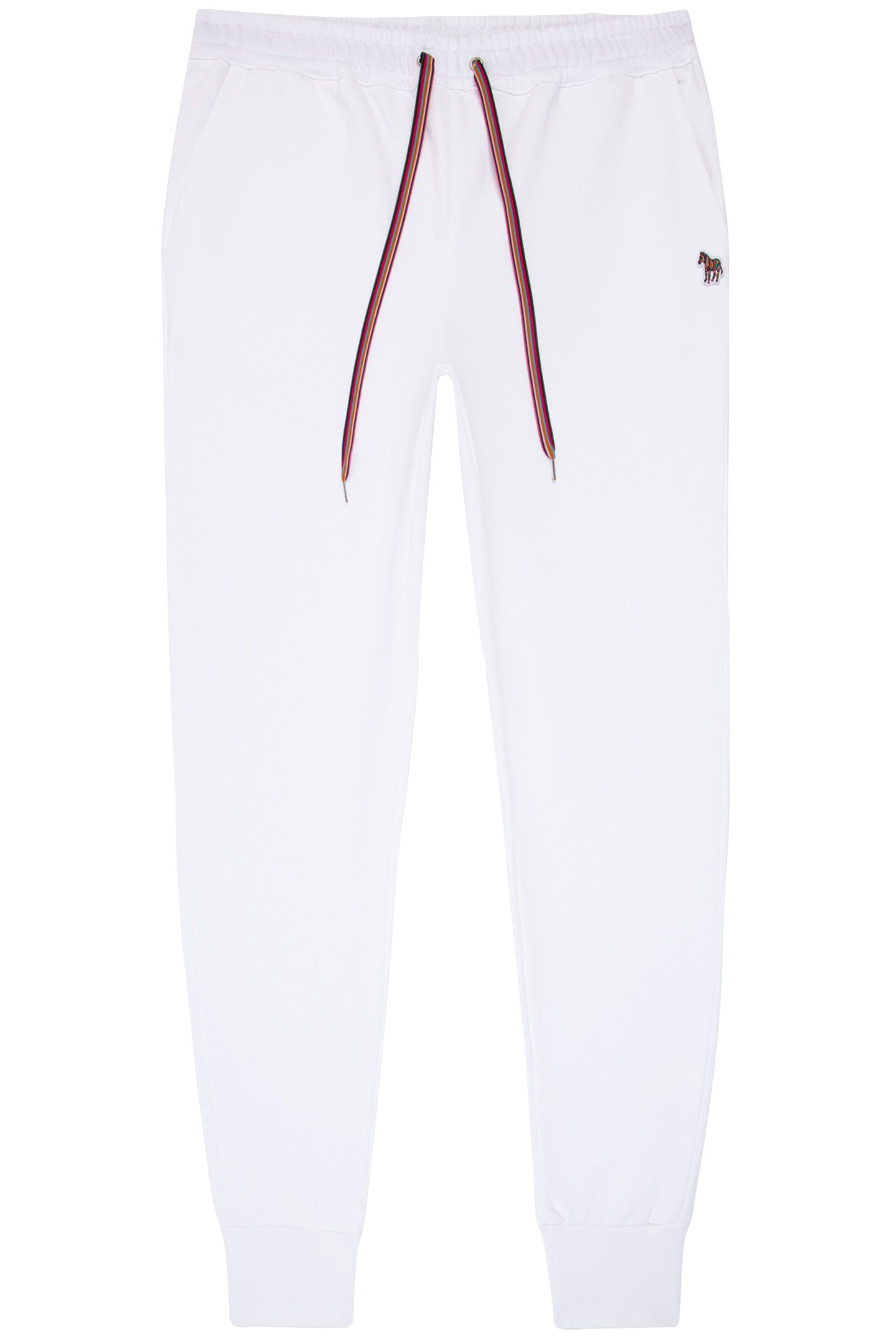 ZEBRA SWEATPANTS WHITE 1