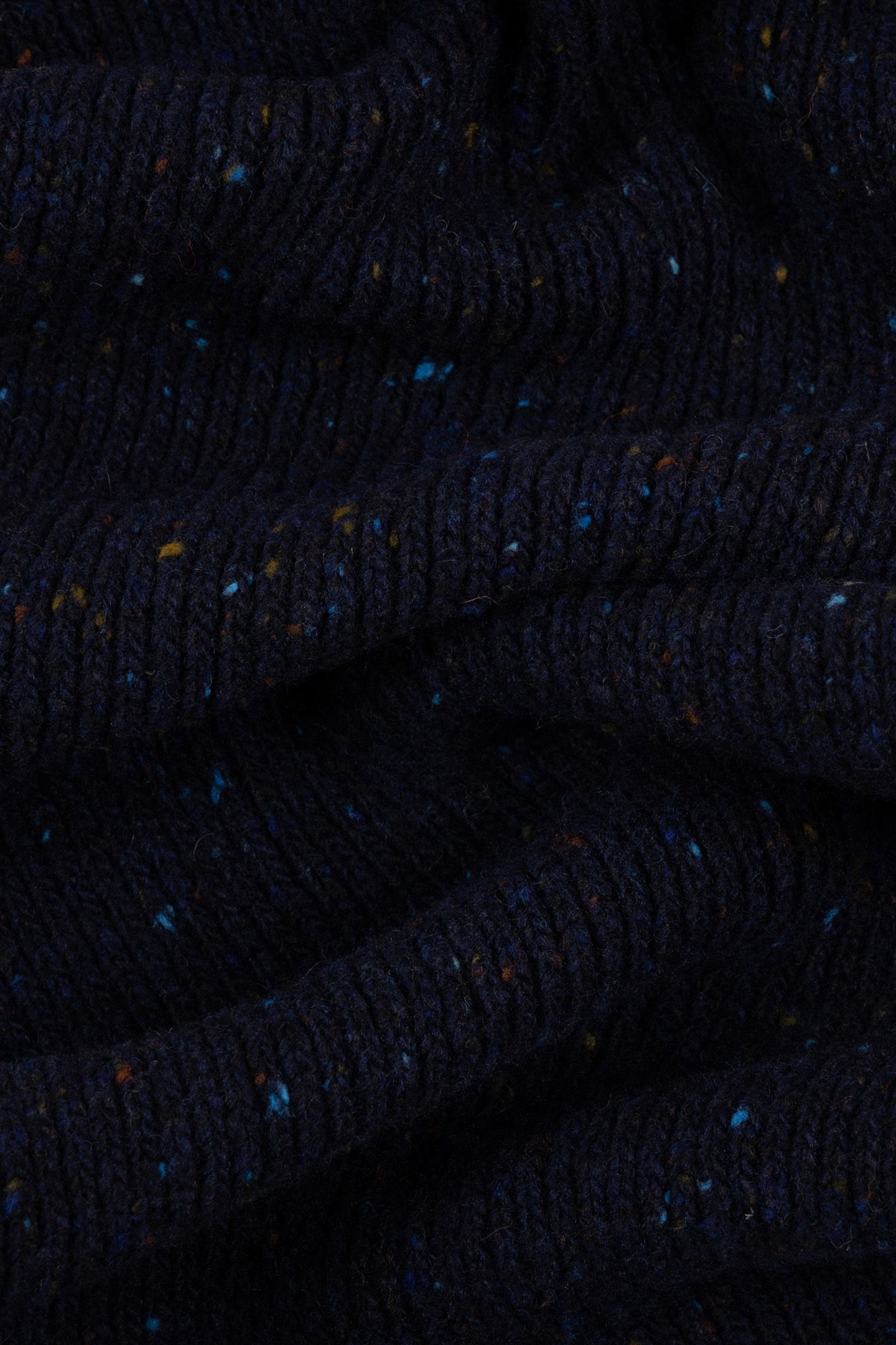 SCARF DONEGAL POM NAVY 3