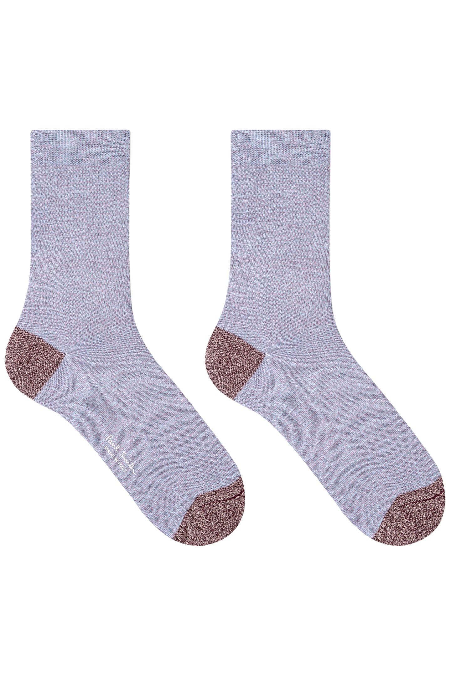 SOCK FLECK TWISTED DARK VIOLET 2