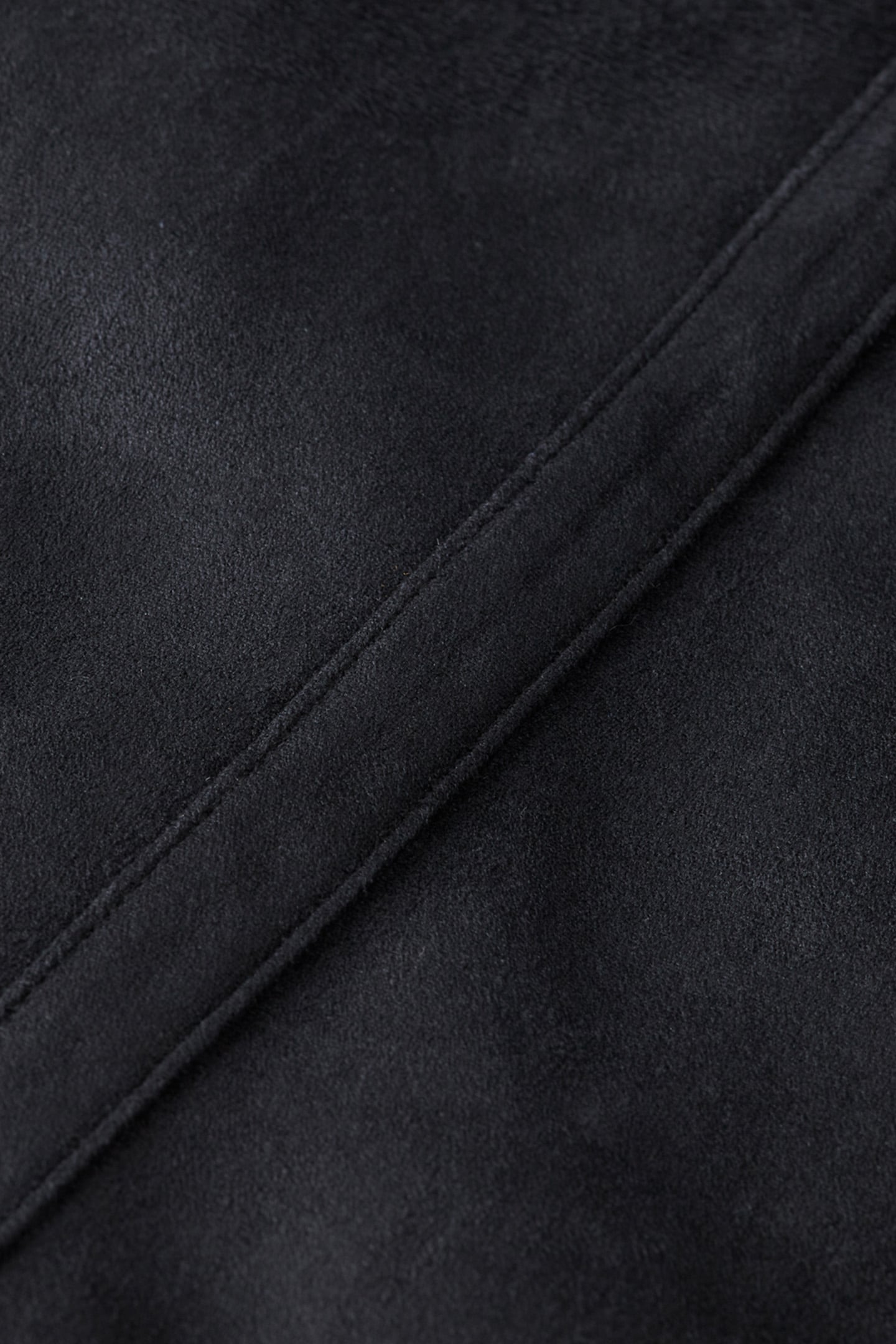 FAUX SHEERLING JACKET BLACK 9