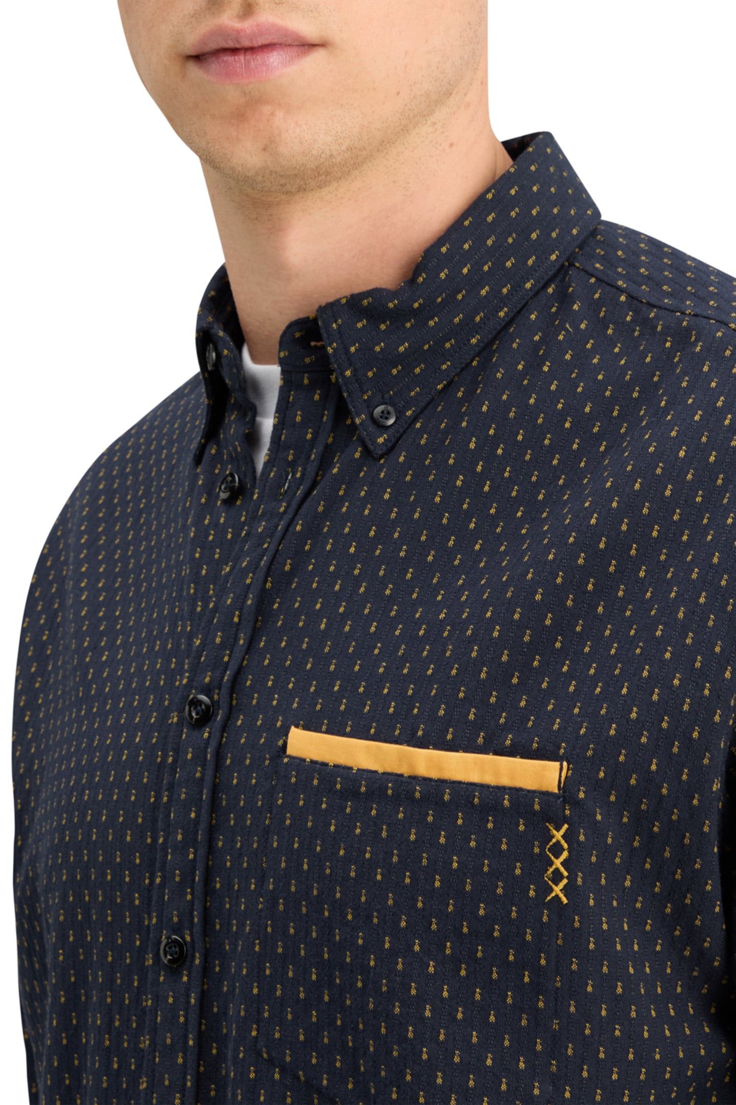 RELAXED FIT JACQUARD SHIRT NIGHT 7