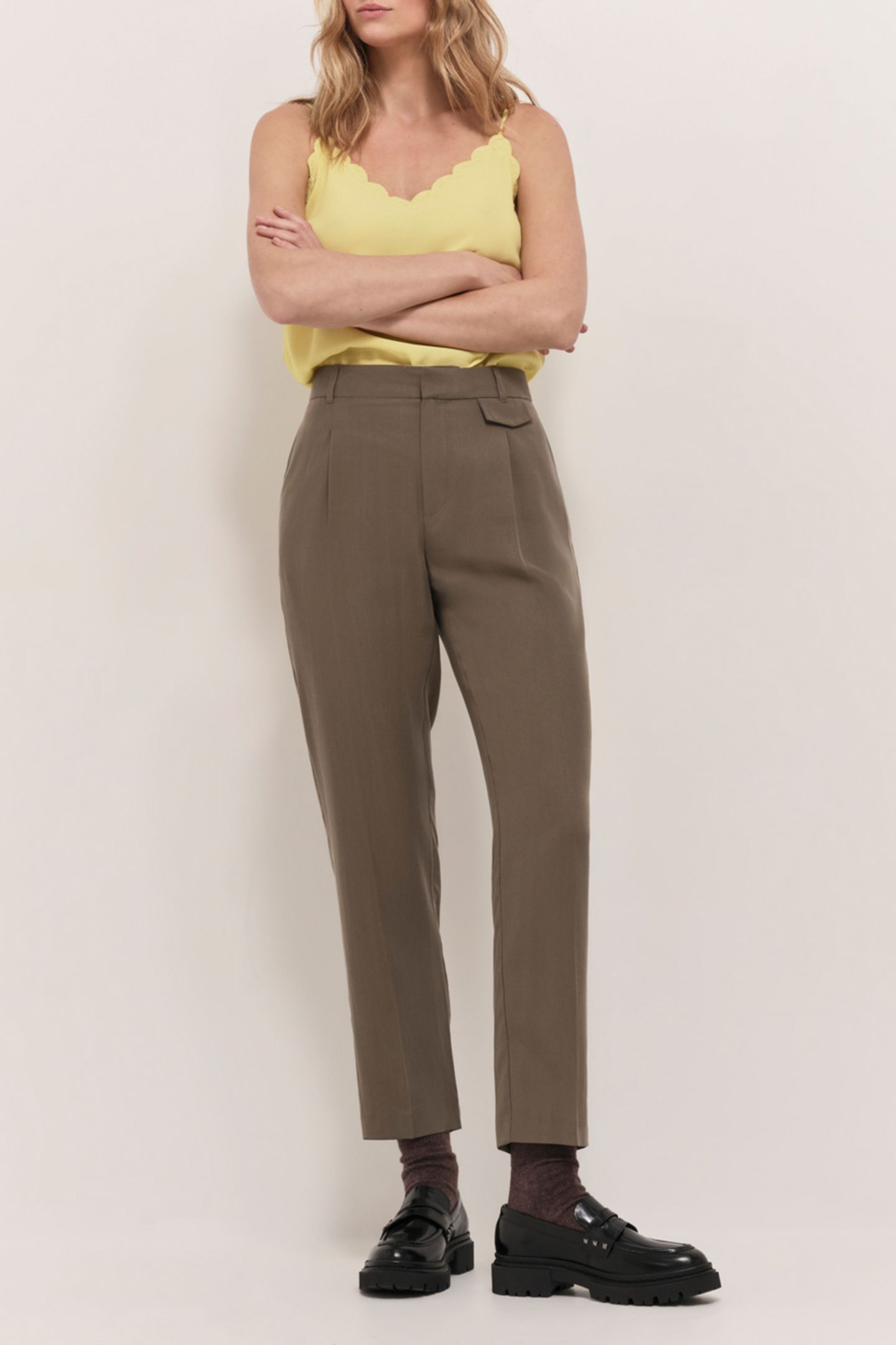 PACHA - VETIVER LYOCELL® SUIT TROUSERS 1