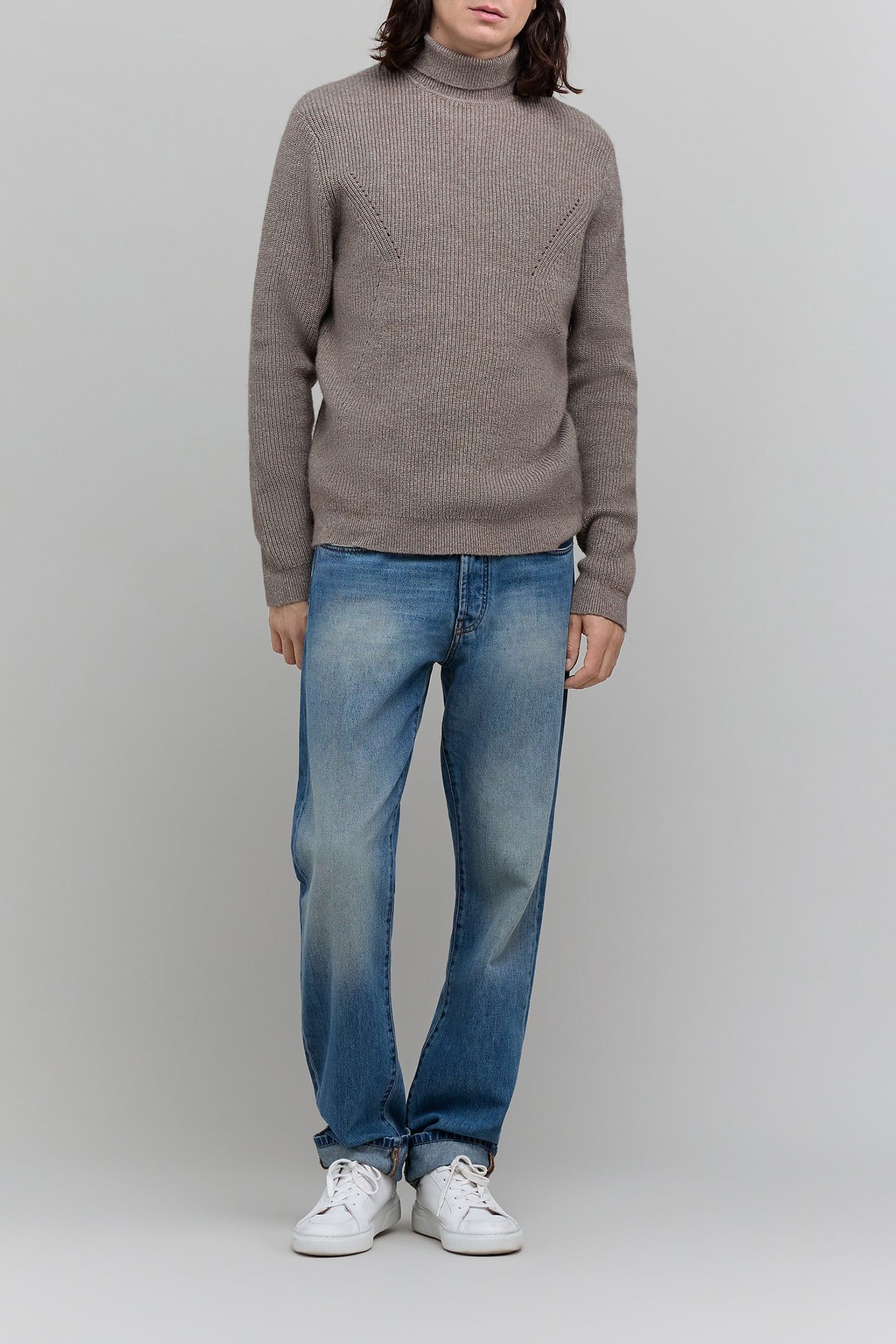RAW KNIT TURTLENECK JUMPER 3