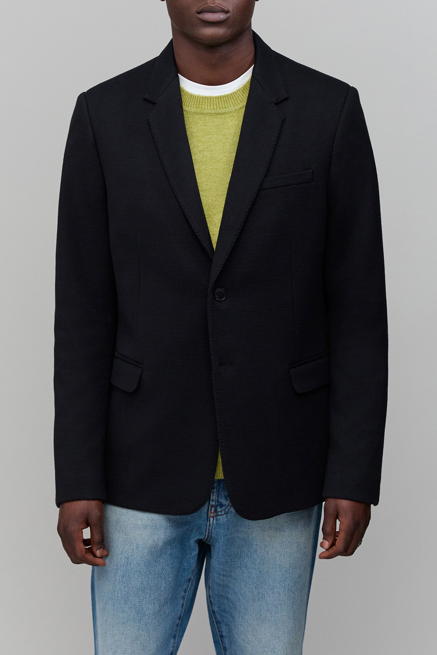 BLACK MESH JACKET 1