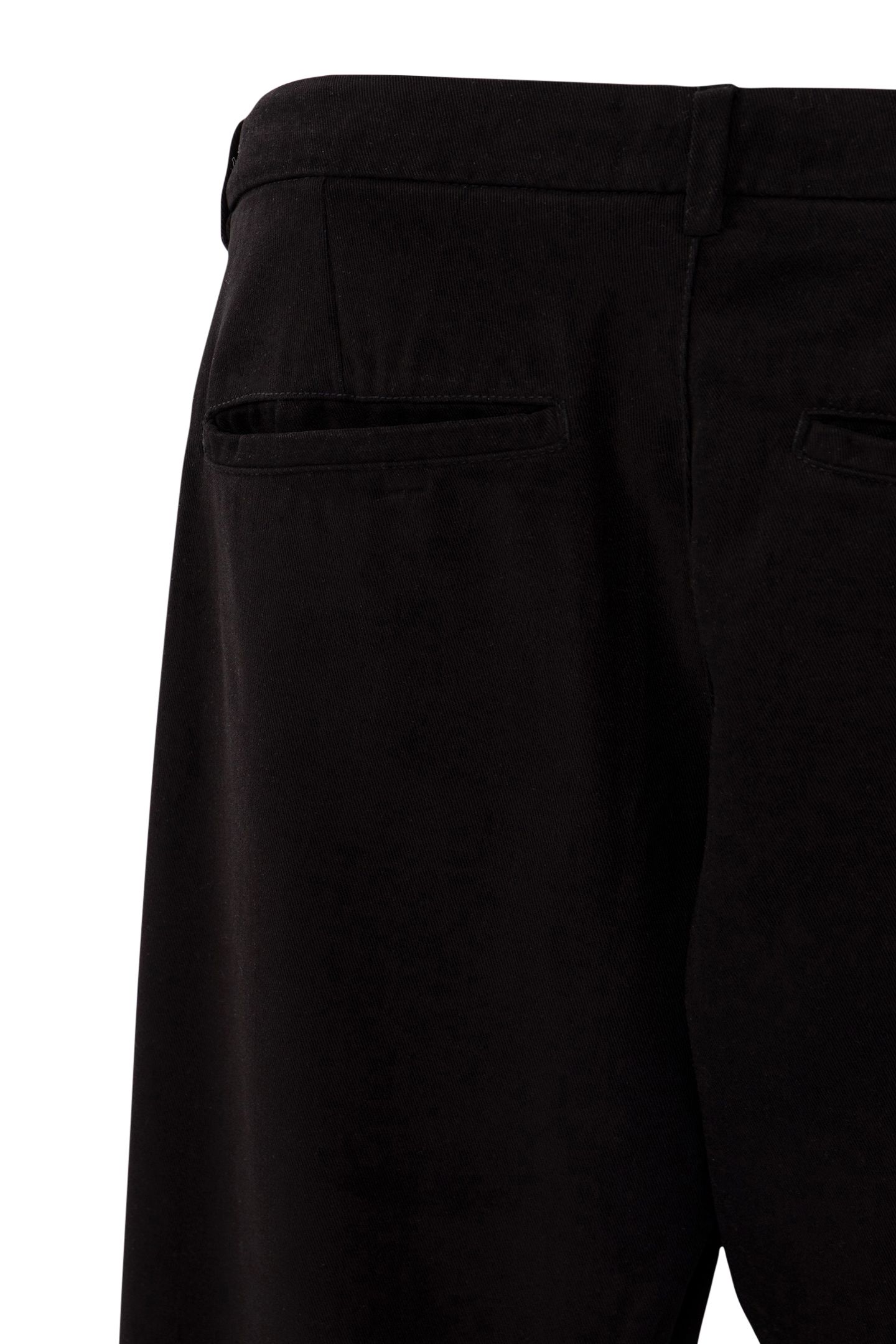 BLACK SLIM CHINO PANTS 6