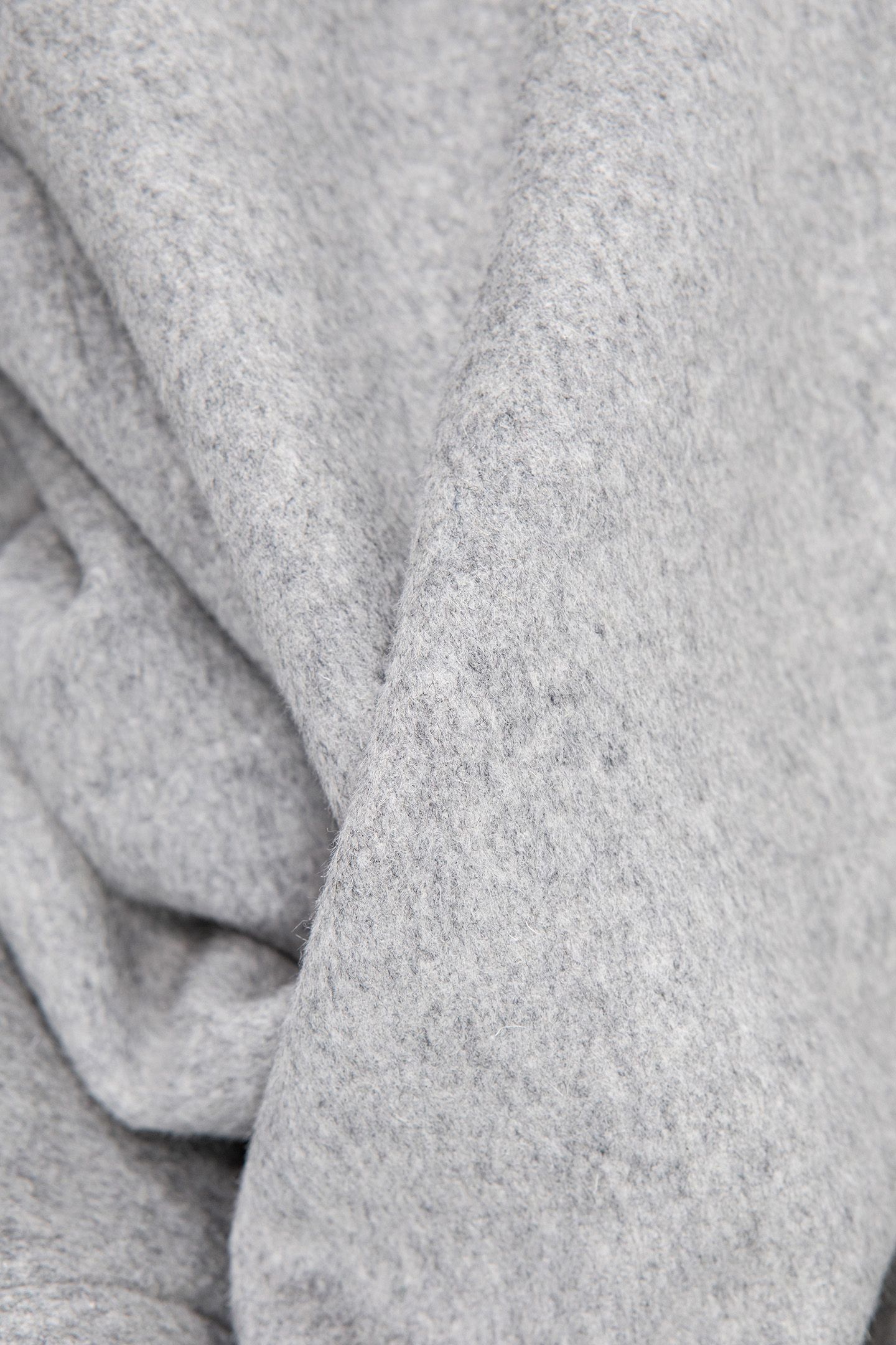 LONG GREY COAT WITH REMOVABLE LINING 10