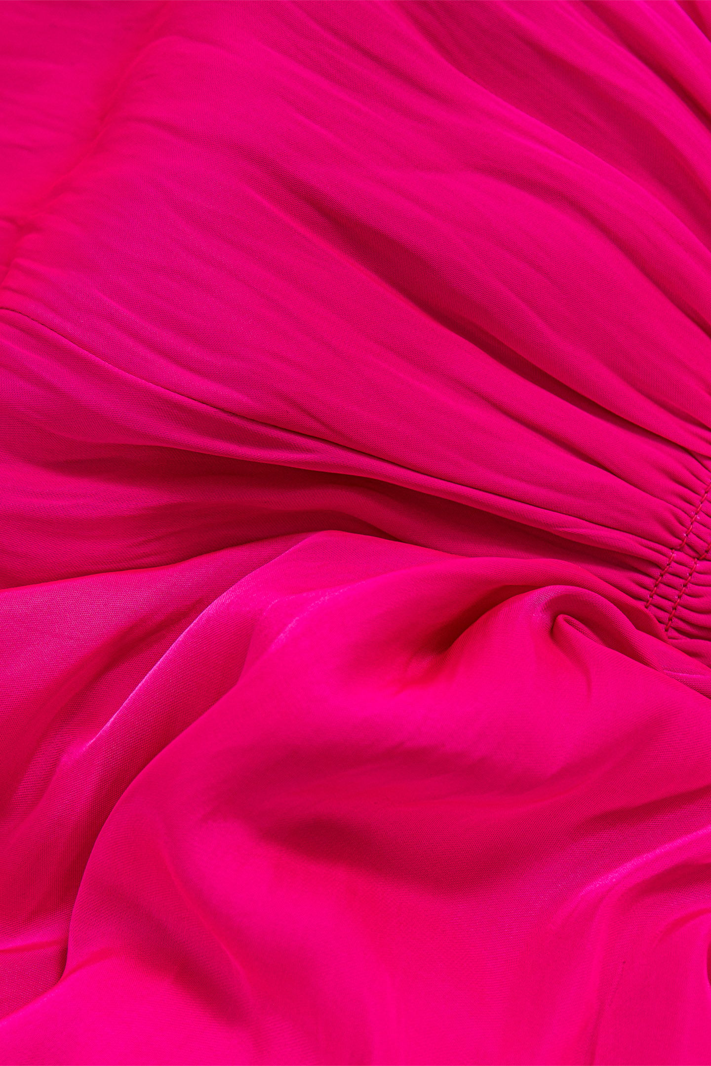 PINK CRINKLED SMOCKED DRESS 8