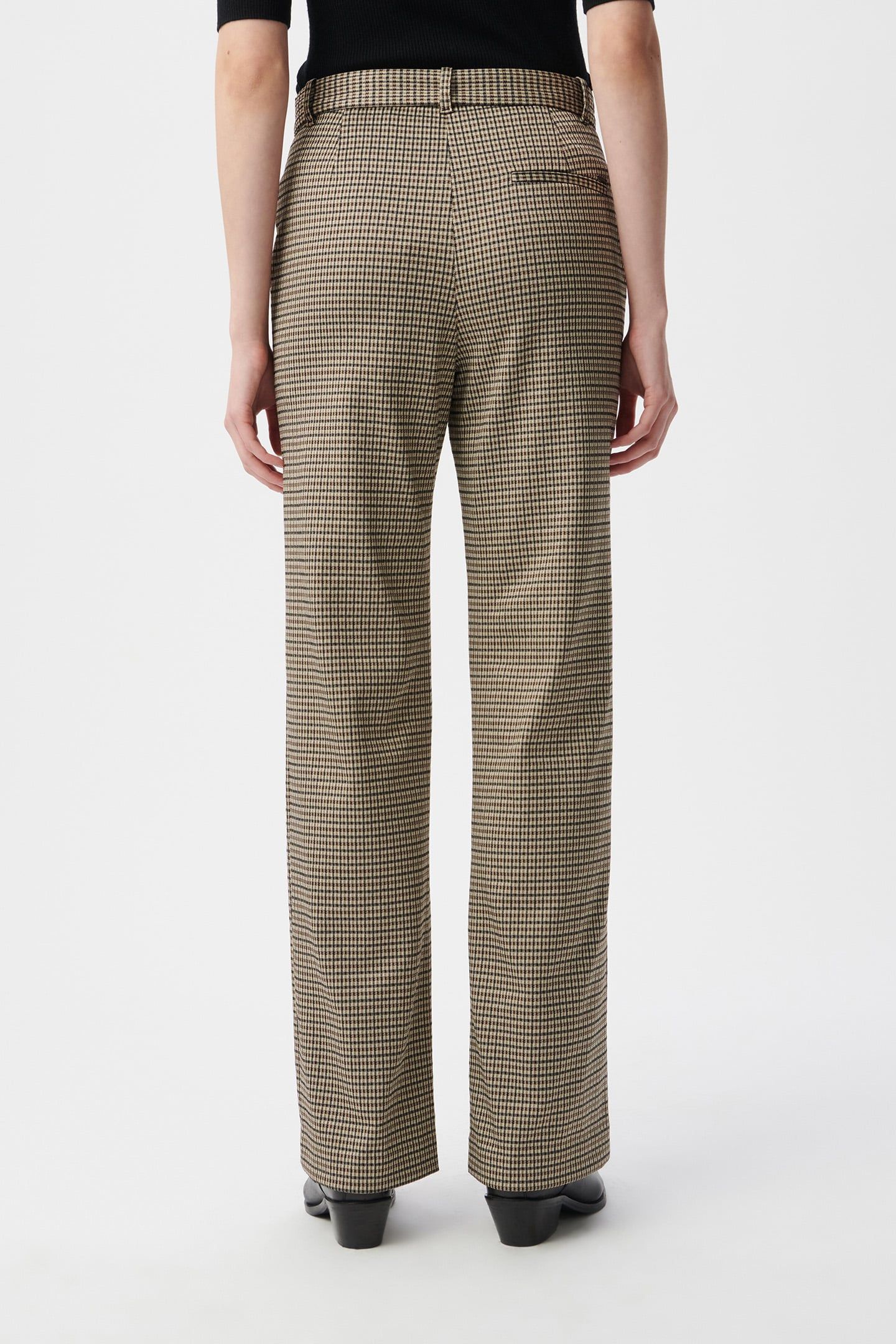 CHECK PATTERN SESAME PANTS 2